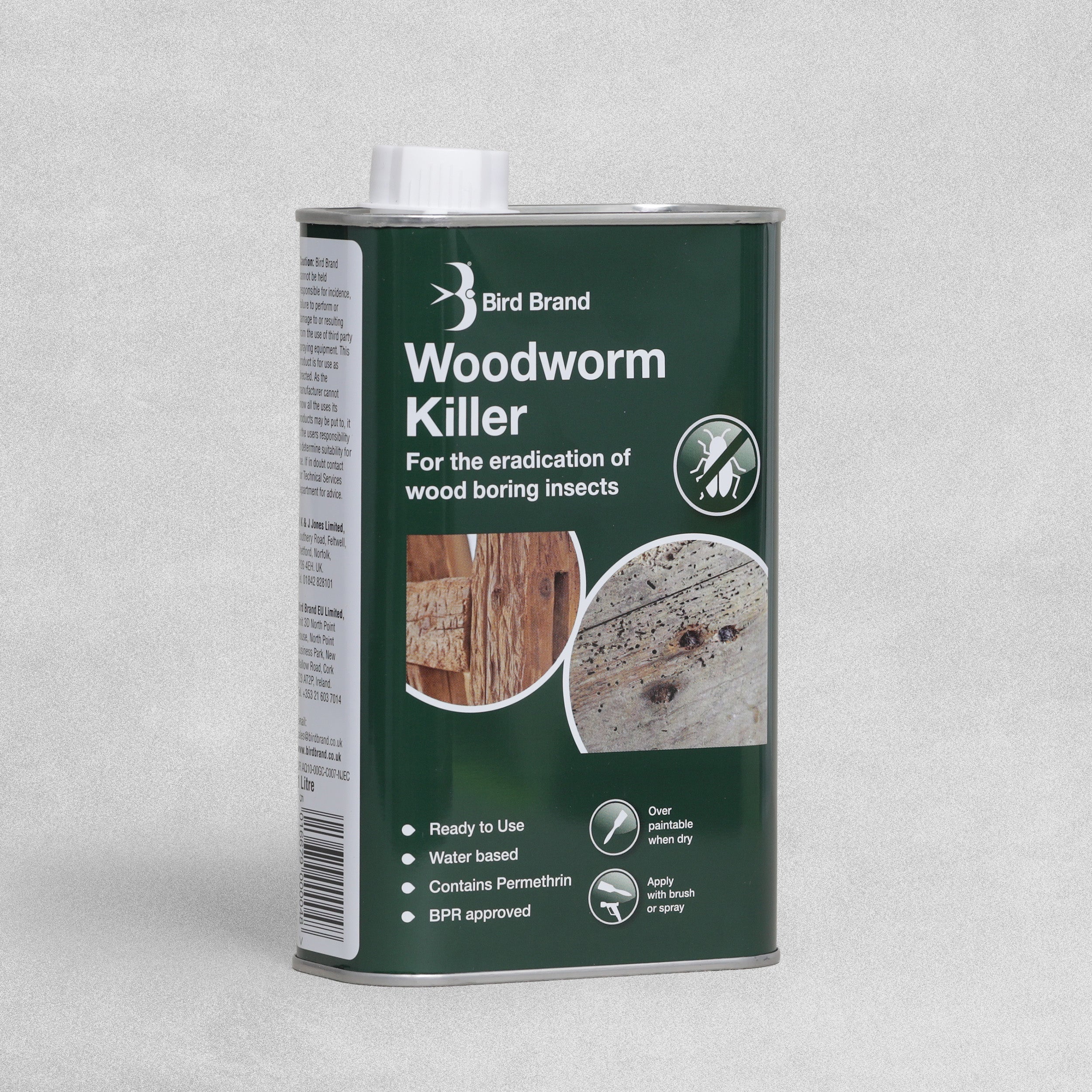 Bird Brand Woodworm killer 1L