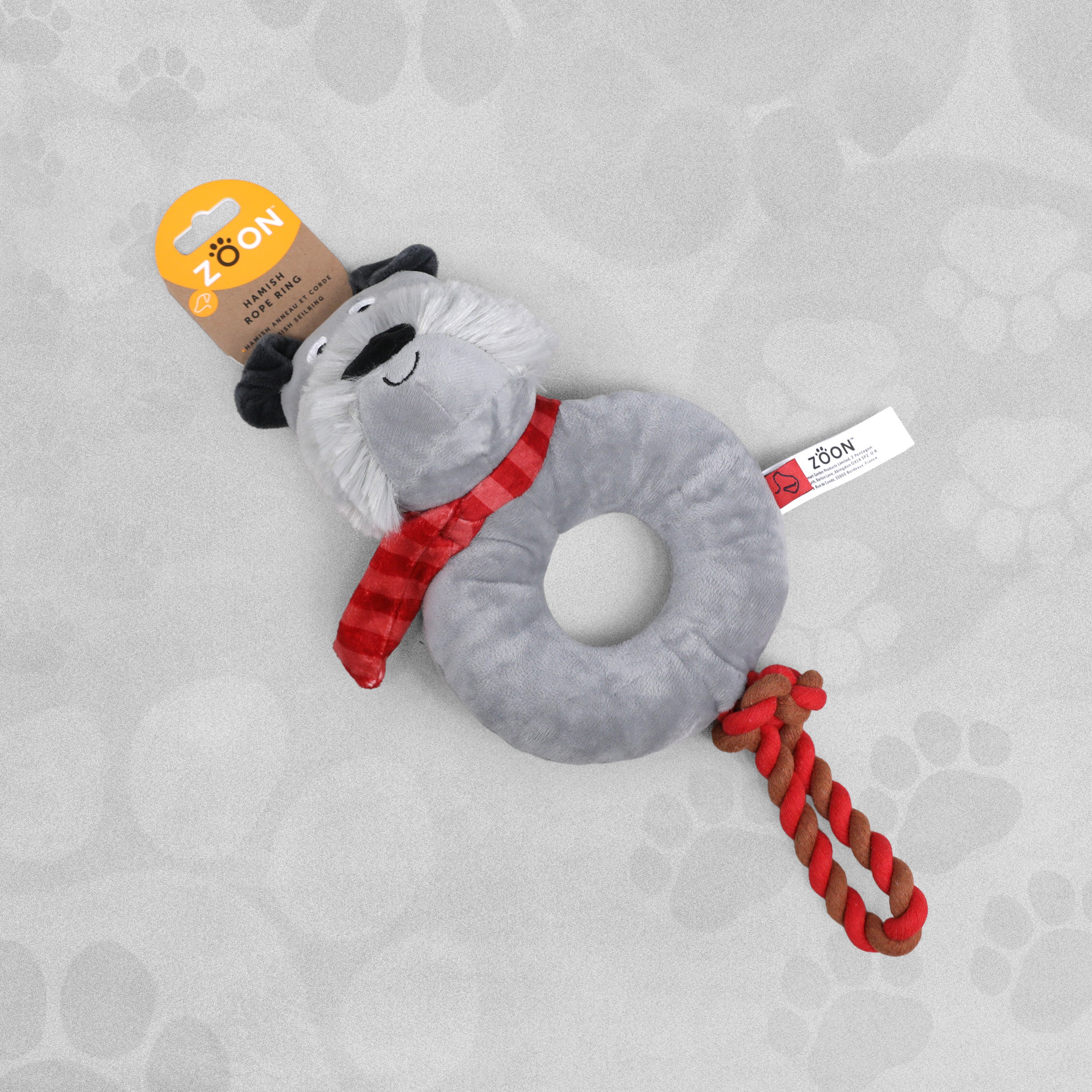 Zoon Squeaky Plush Dog Toy - Various Animals