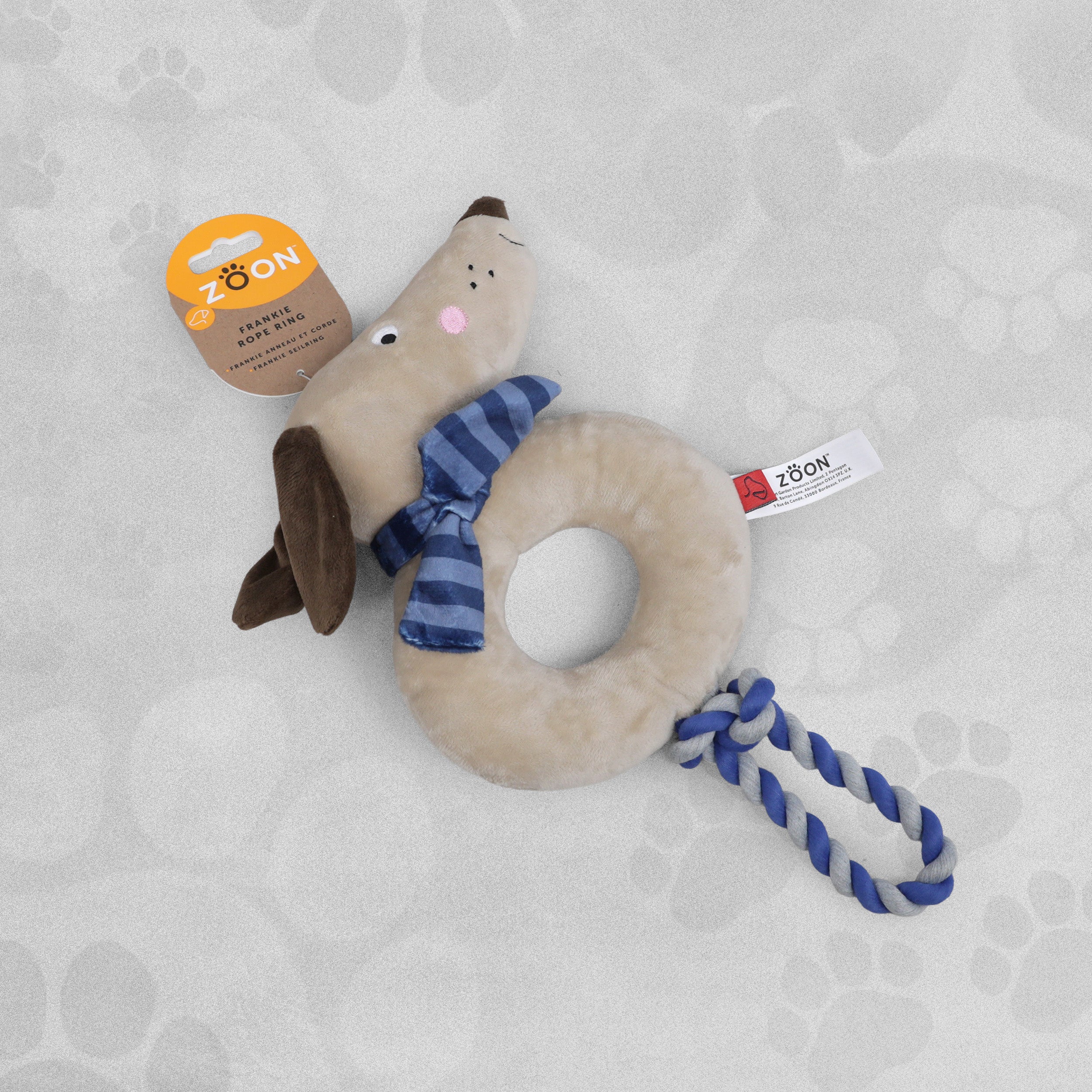 Zoon Squeaky Plush Dog Toy - Various Animals