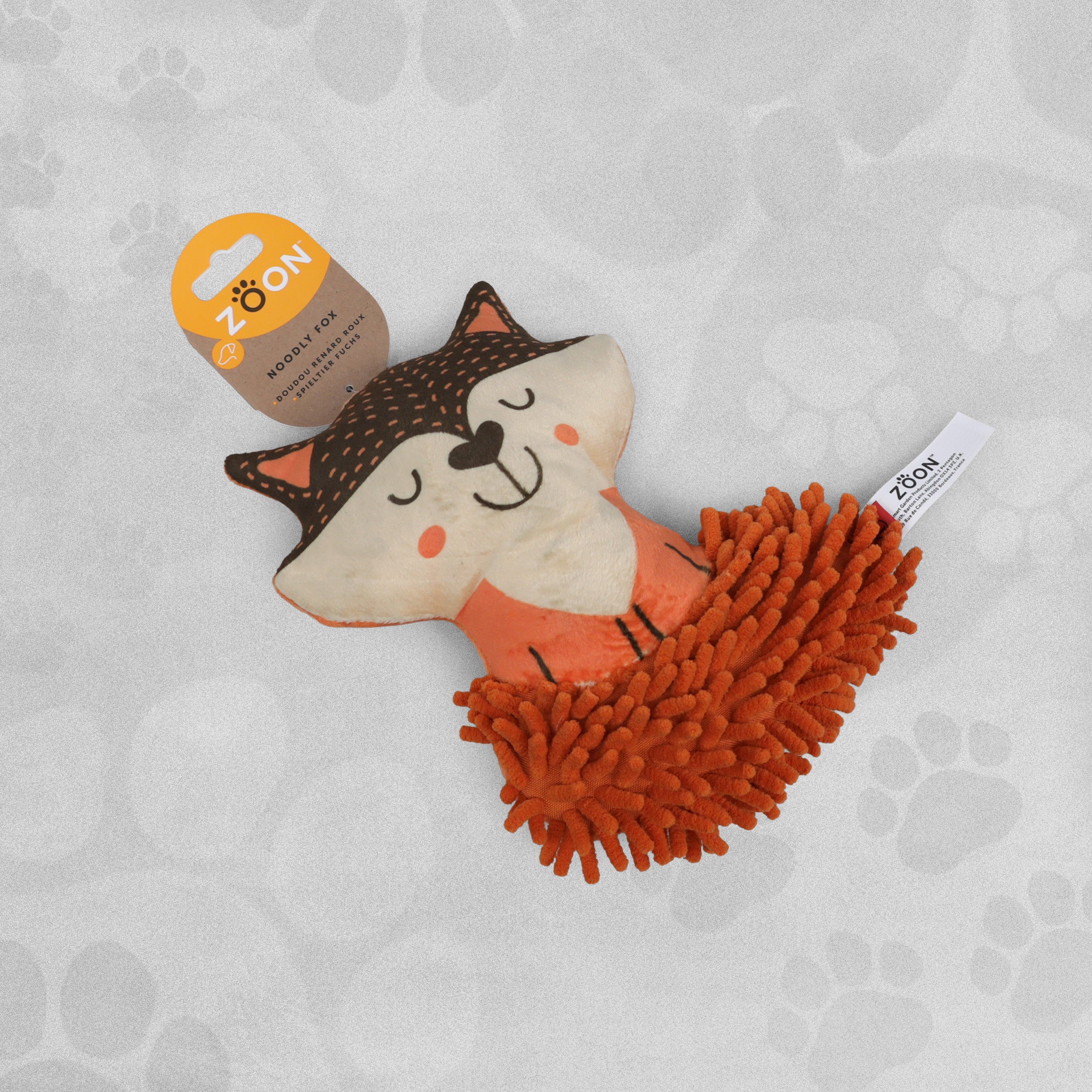 Zoon Squeaky Plush Dog Toy - Various Animals