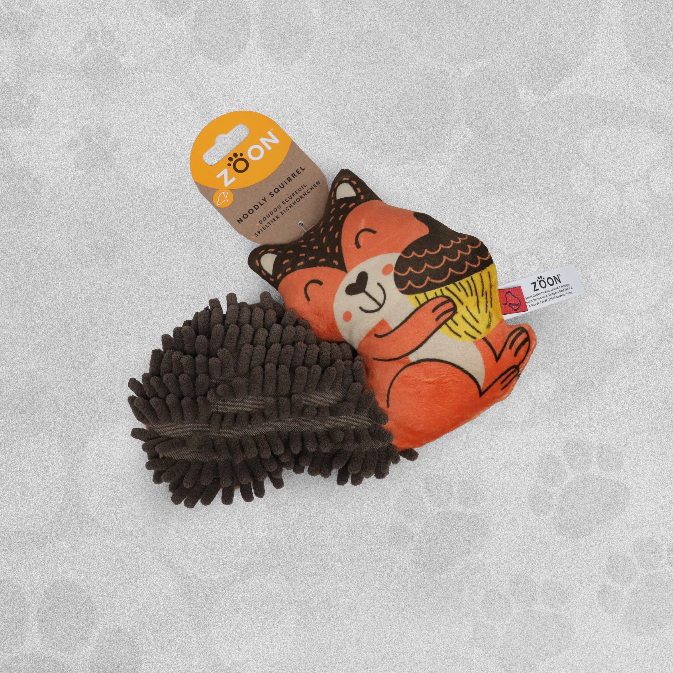 Zoon Squeaky Plush Dog Toy - Various Animals