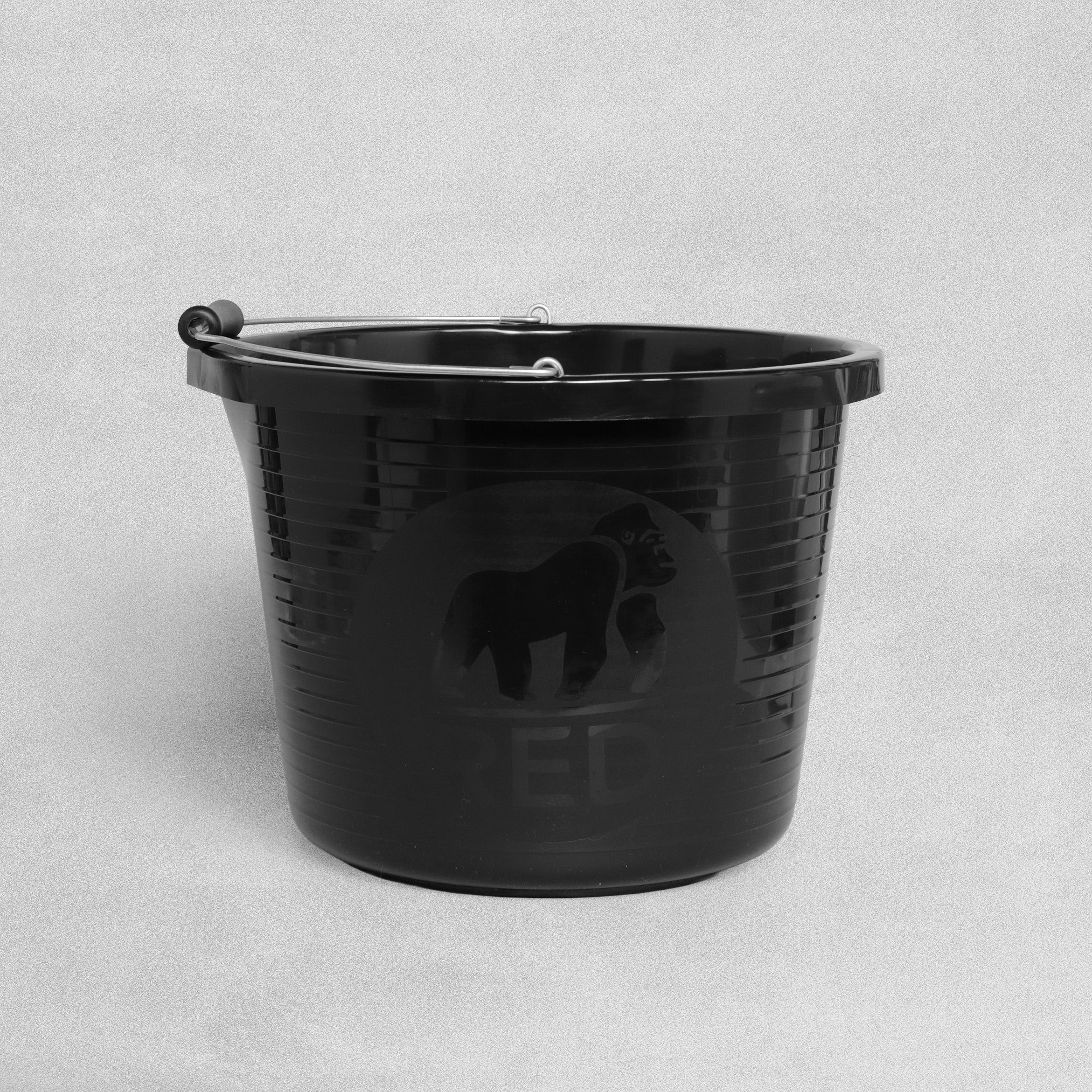 Premium Bucket Black Red Gorilla 2.5 Gallons
