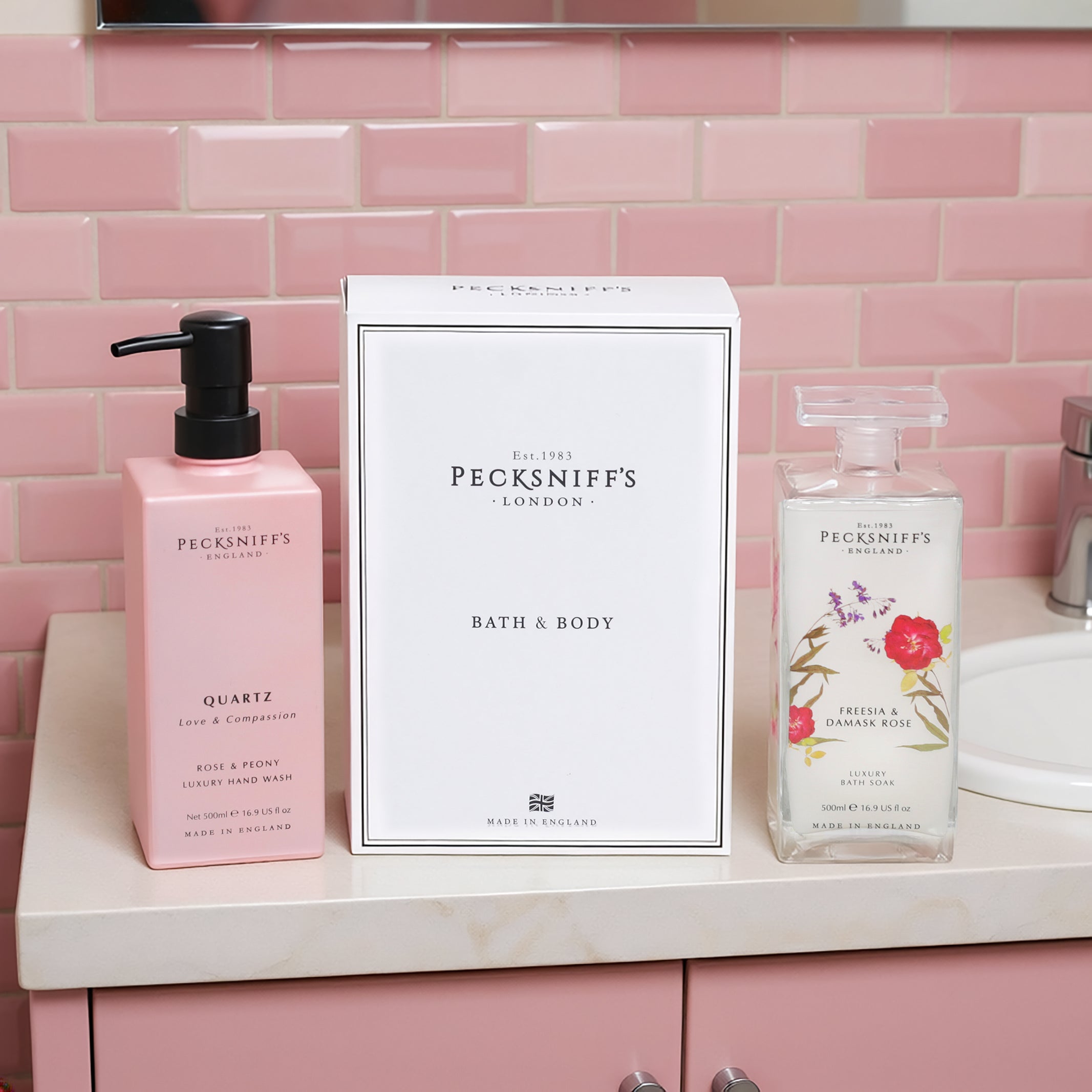 Pecksniff's Luxury Scented Bath Soak - 500ml - Various Scents Available