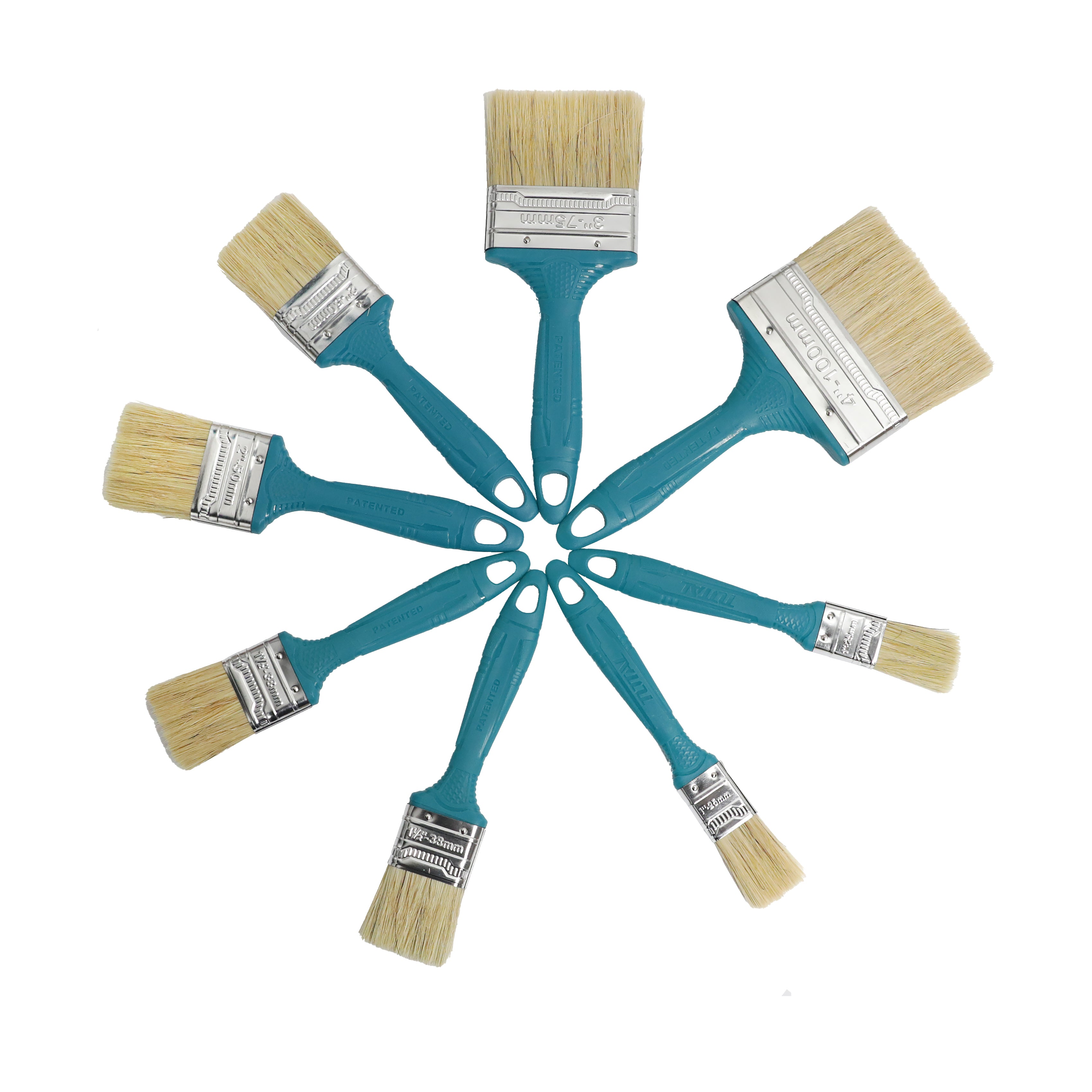 Total 8pc Paint Brush Set - THT8450801