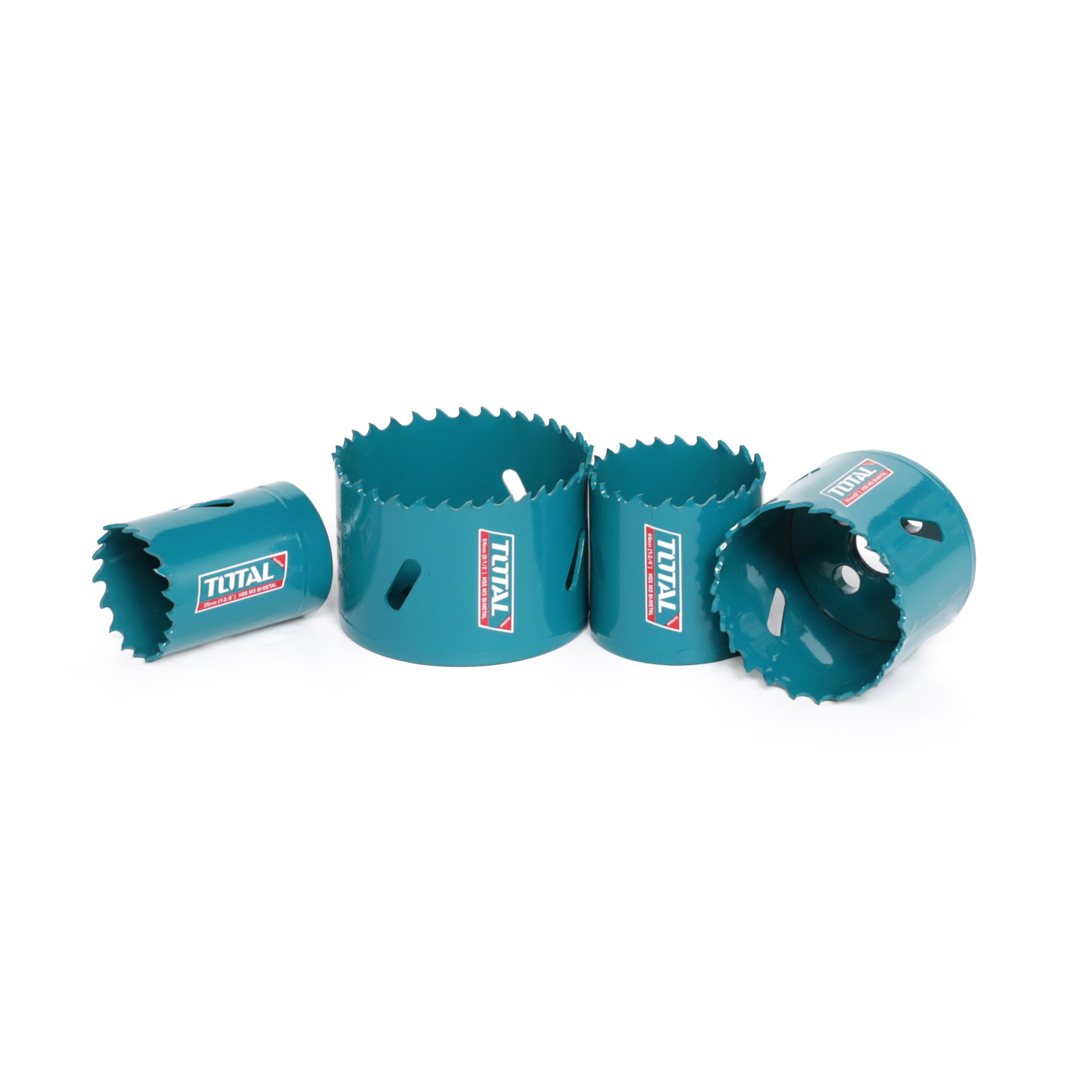 Total HSS Bi-Metal Hole Saw Set - TACSH0132