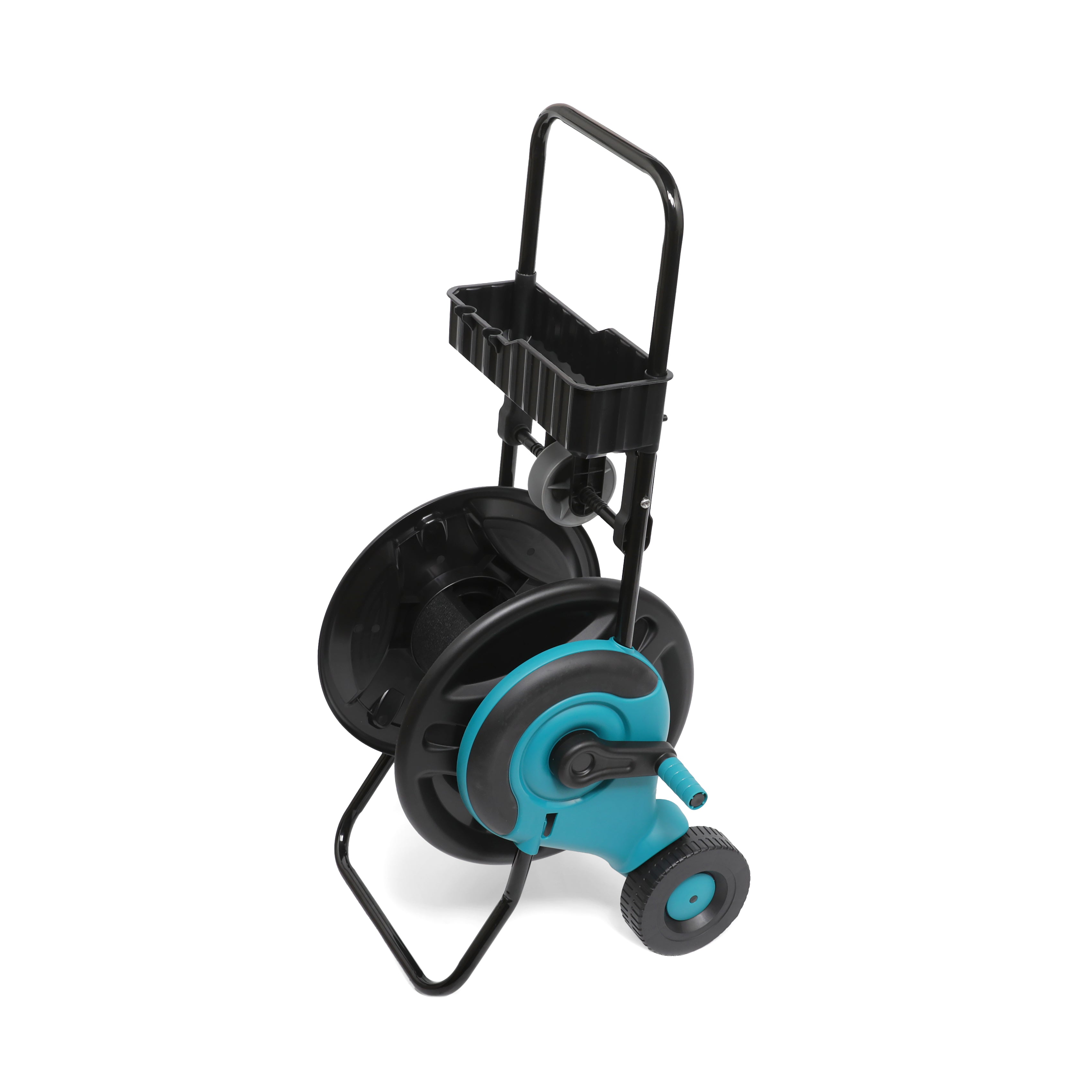 In-Excess Aqualean Premium Hose Cart with Hose Guide & Tool Tray