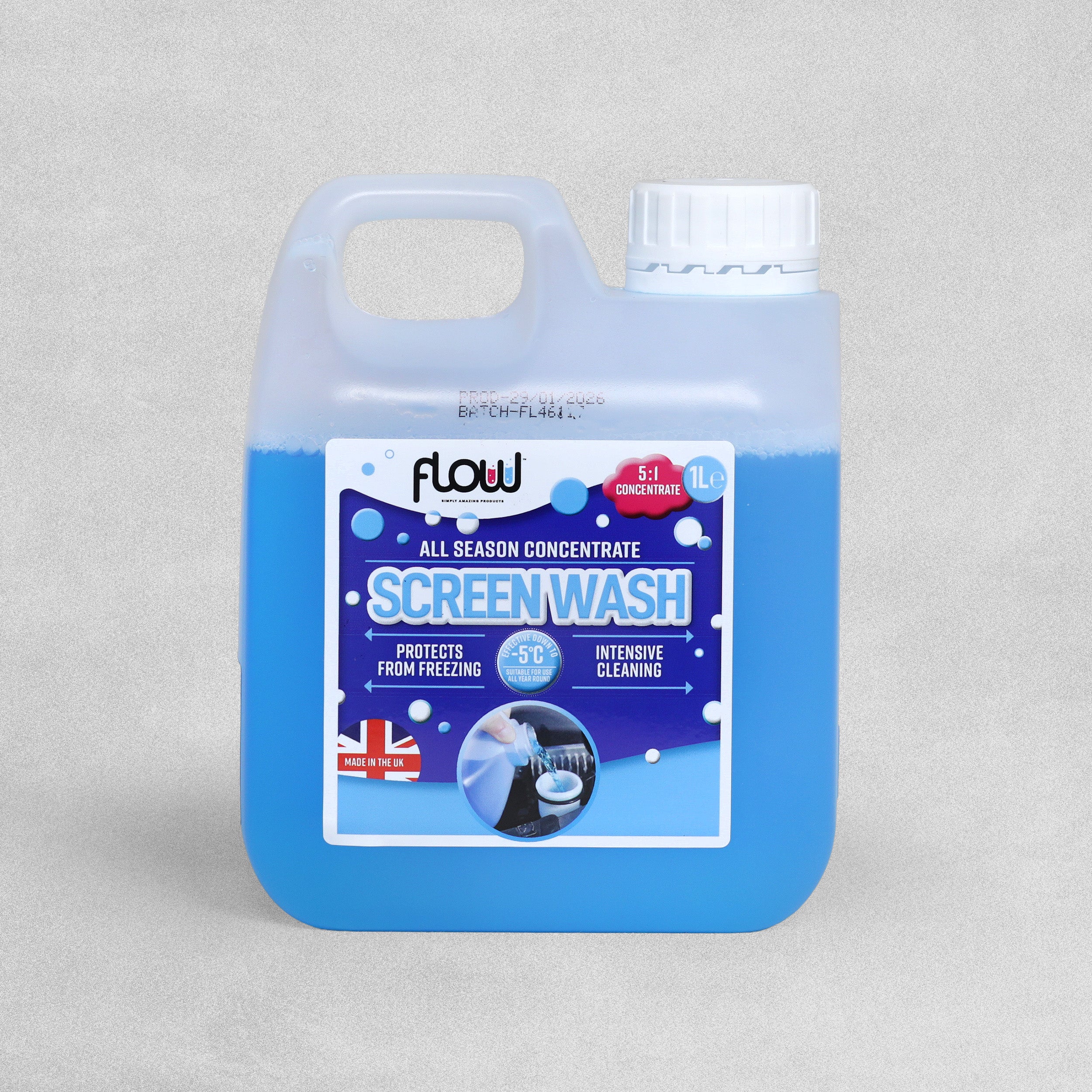 Flow All Season Concentrate Screen Wash 1L