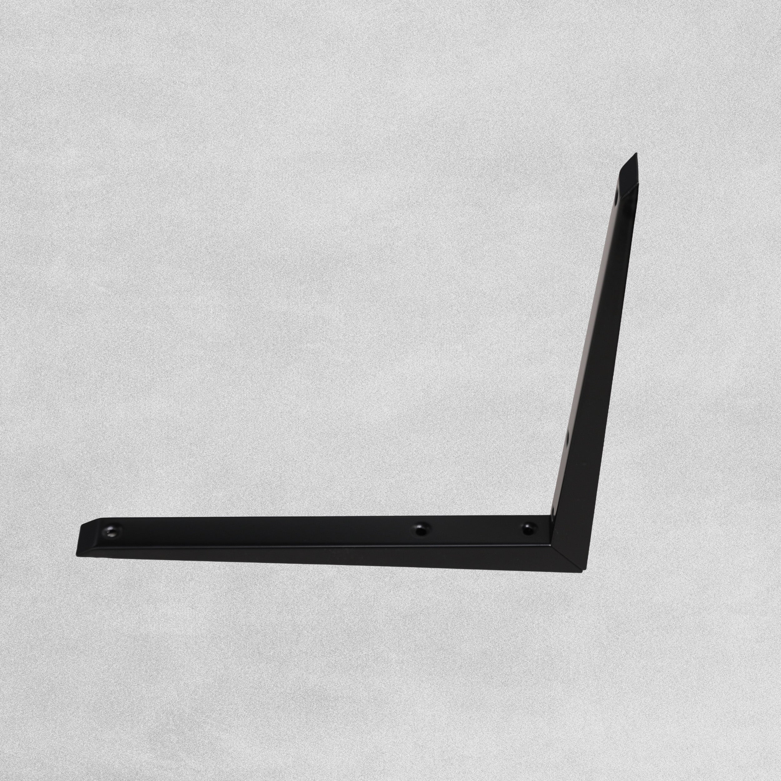 Prosolve Black Mitred Shelf Brackets - Various Sizes Available