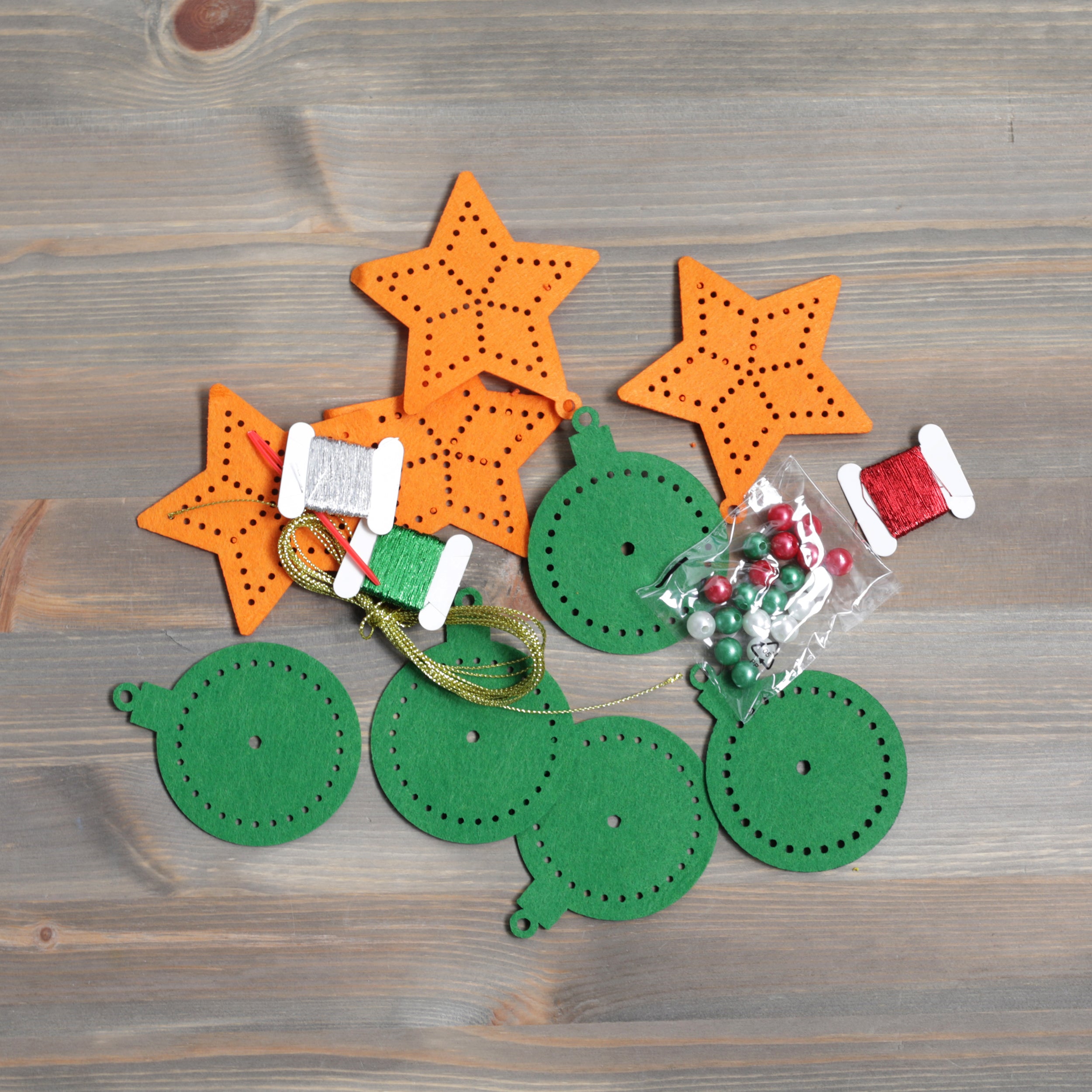 Felt Christmas Tree Deco Set various design's
