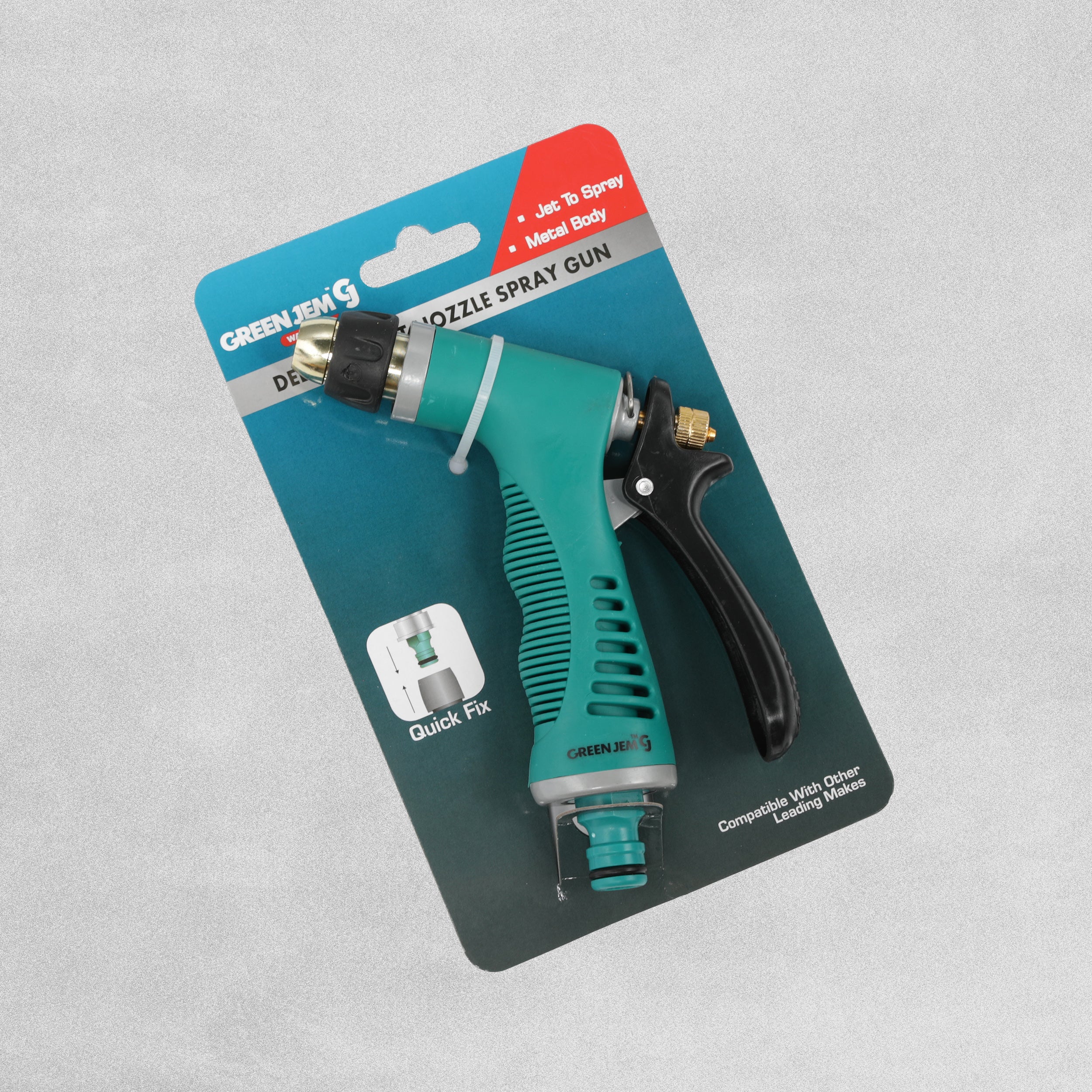 Green Jem Deluxe Twister Nozzle Spray Gun