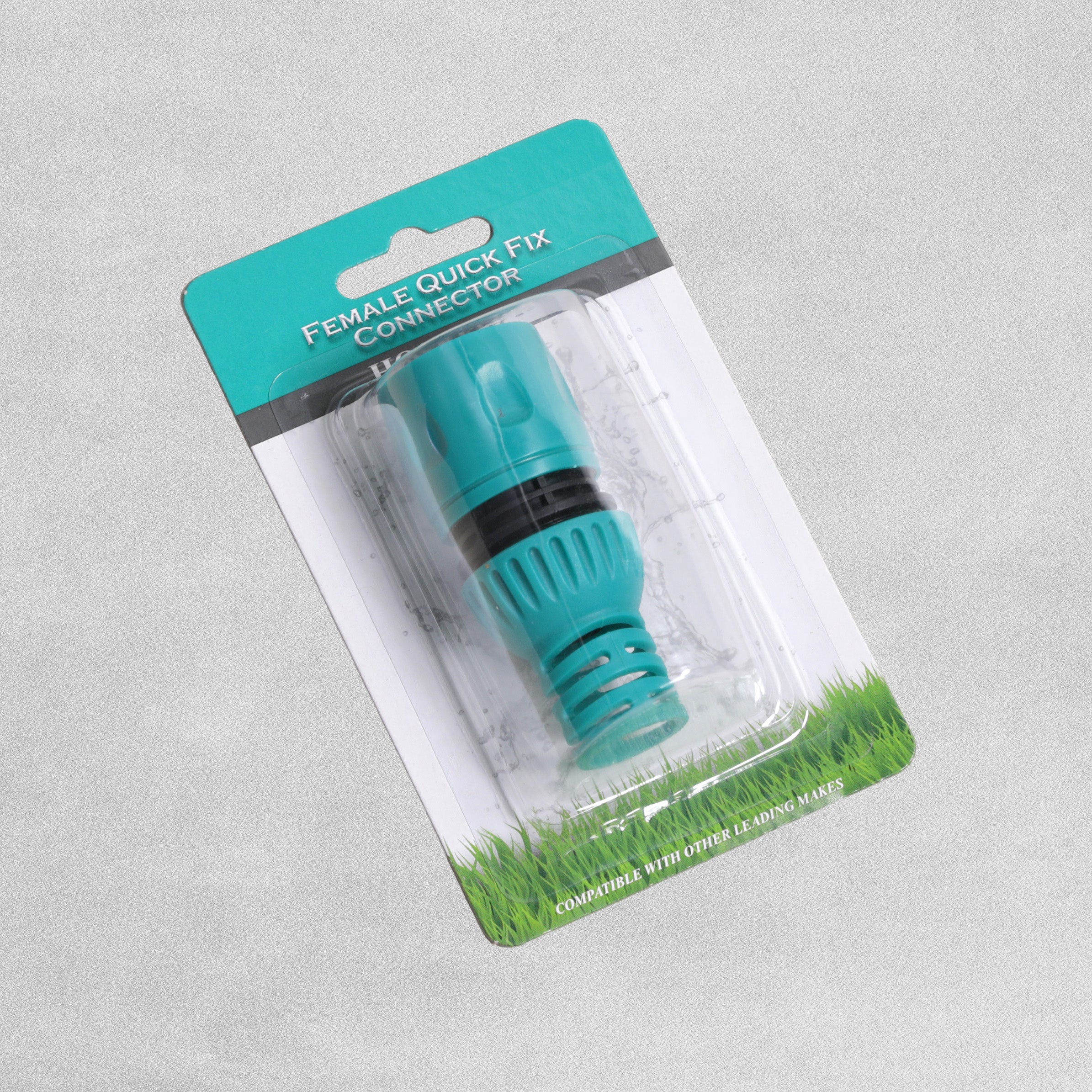 Green Jem HoseFit Female Quick Fix Connector with Hose Guard HF2new