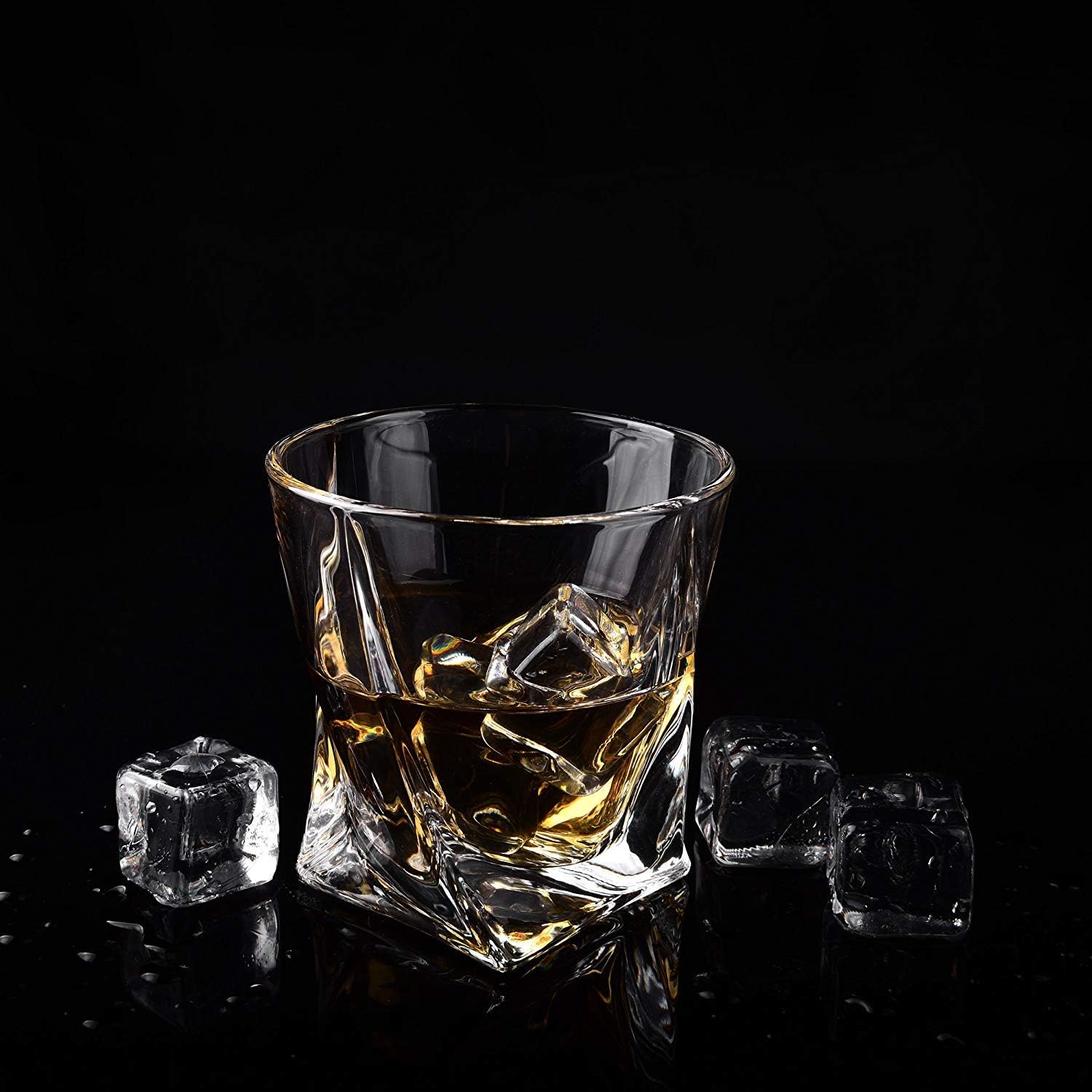 'Twist' Glass Whiskey Gift Set