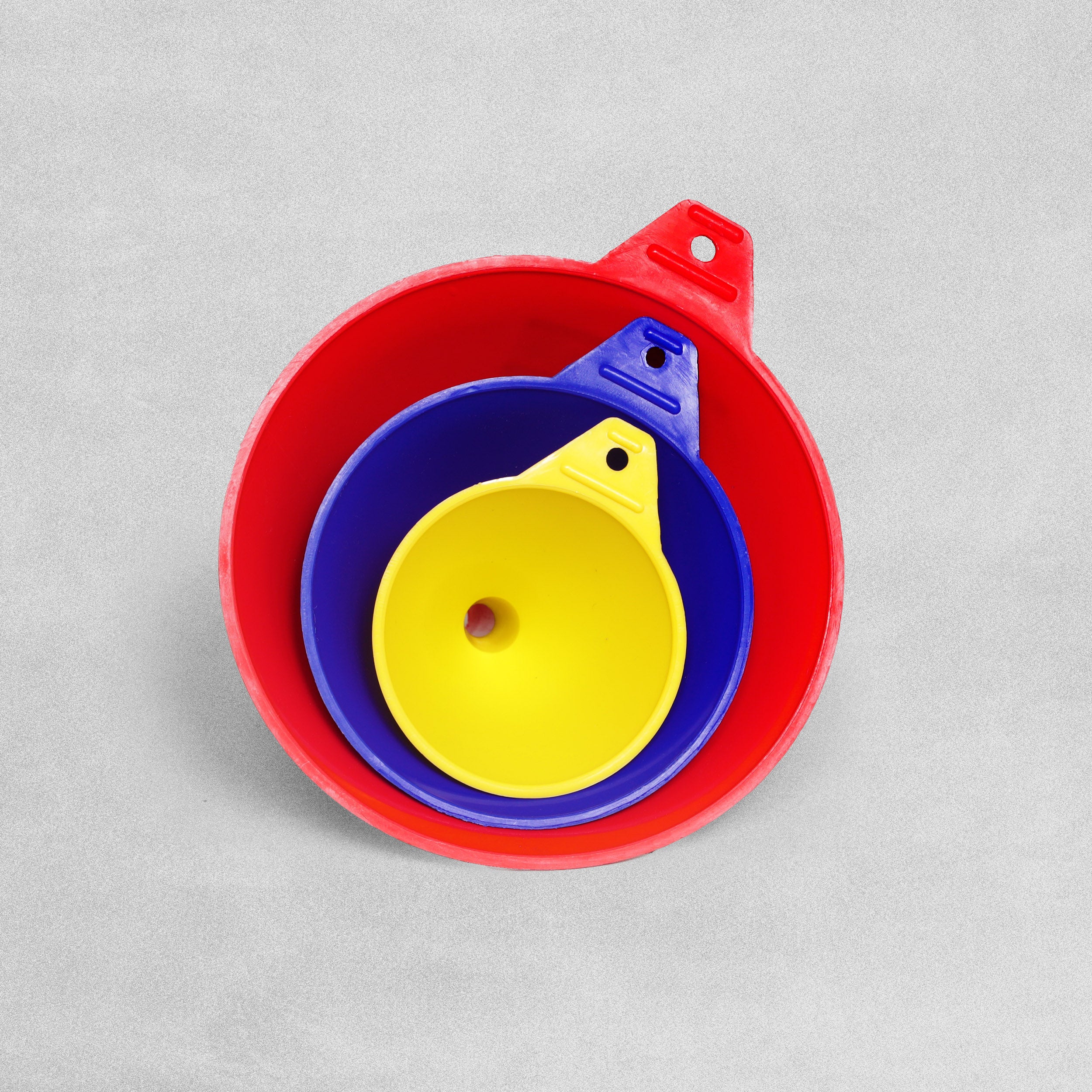 Promech 3pc Fixed Spout Funnel Set
