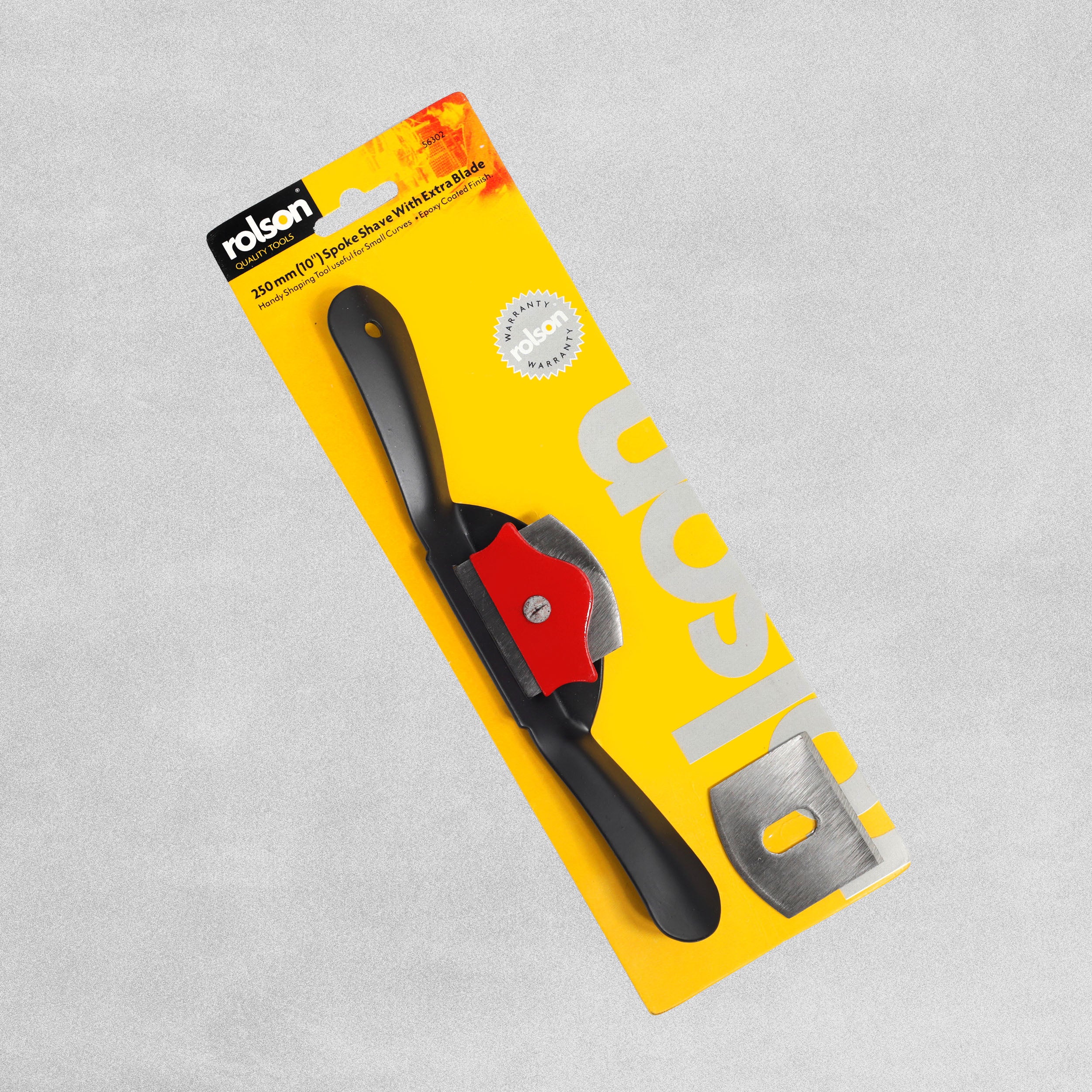 Rolson 250mm (10") Spoke Shave With Extra Blade