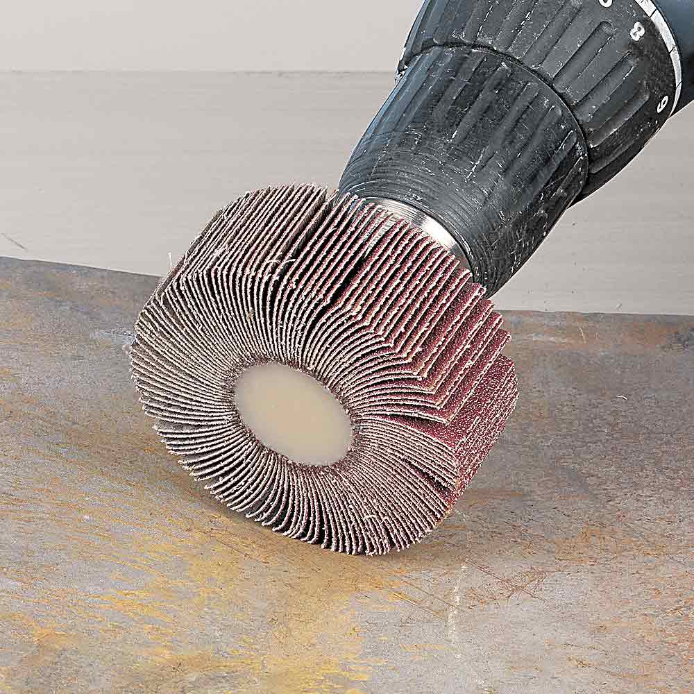 Punk  Spindle Mounted Flap Wheel 40mm x 20mm -3Pack  40,80,120 Grit