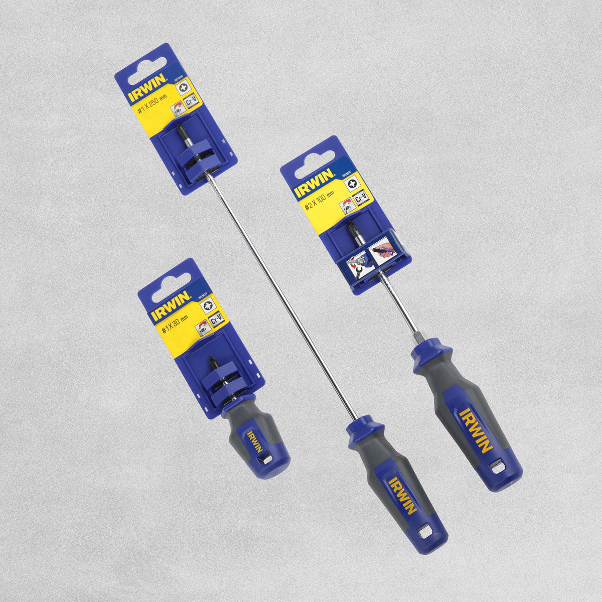 Irwin PZ2 x 30mm  Stubby Cr-V Screwdriver