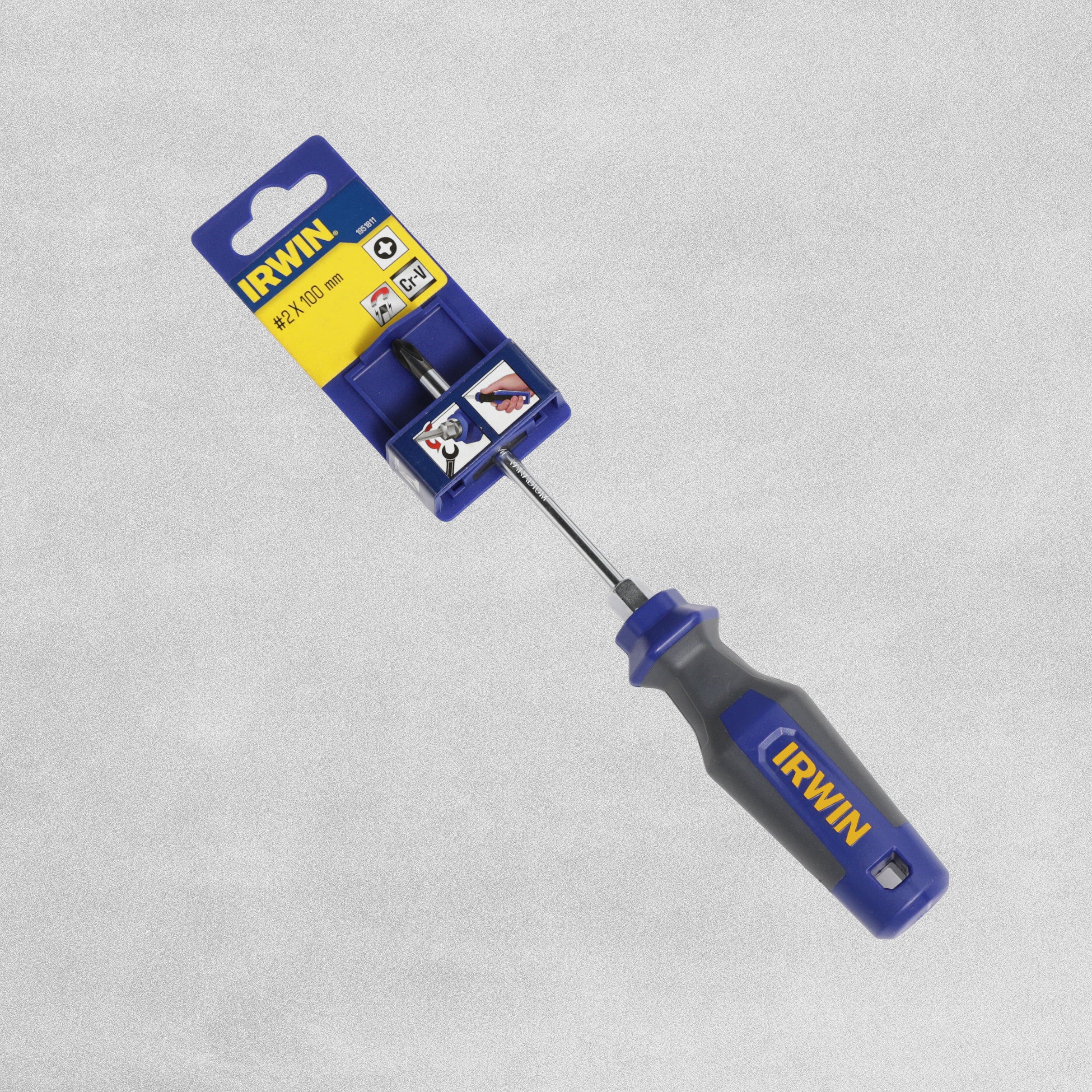 Irwin Pro Comfort Screwdriver Phillips Tip PH2 x 100mm