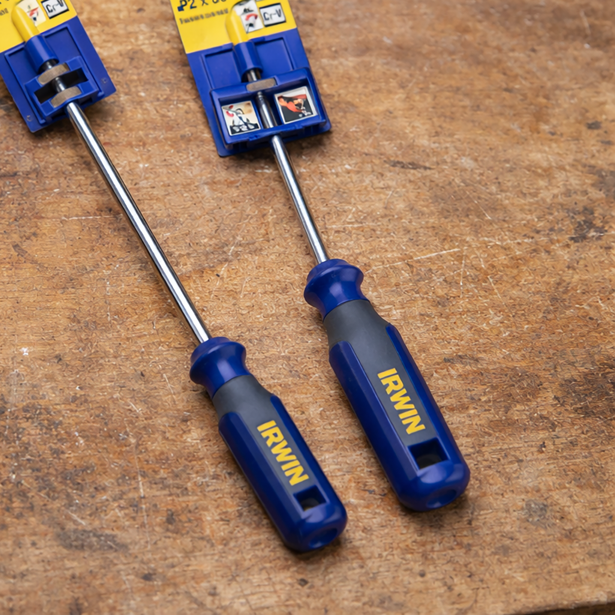 Irwin PH2 x 100mm Phillips Tip Cr-V Screwdriver