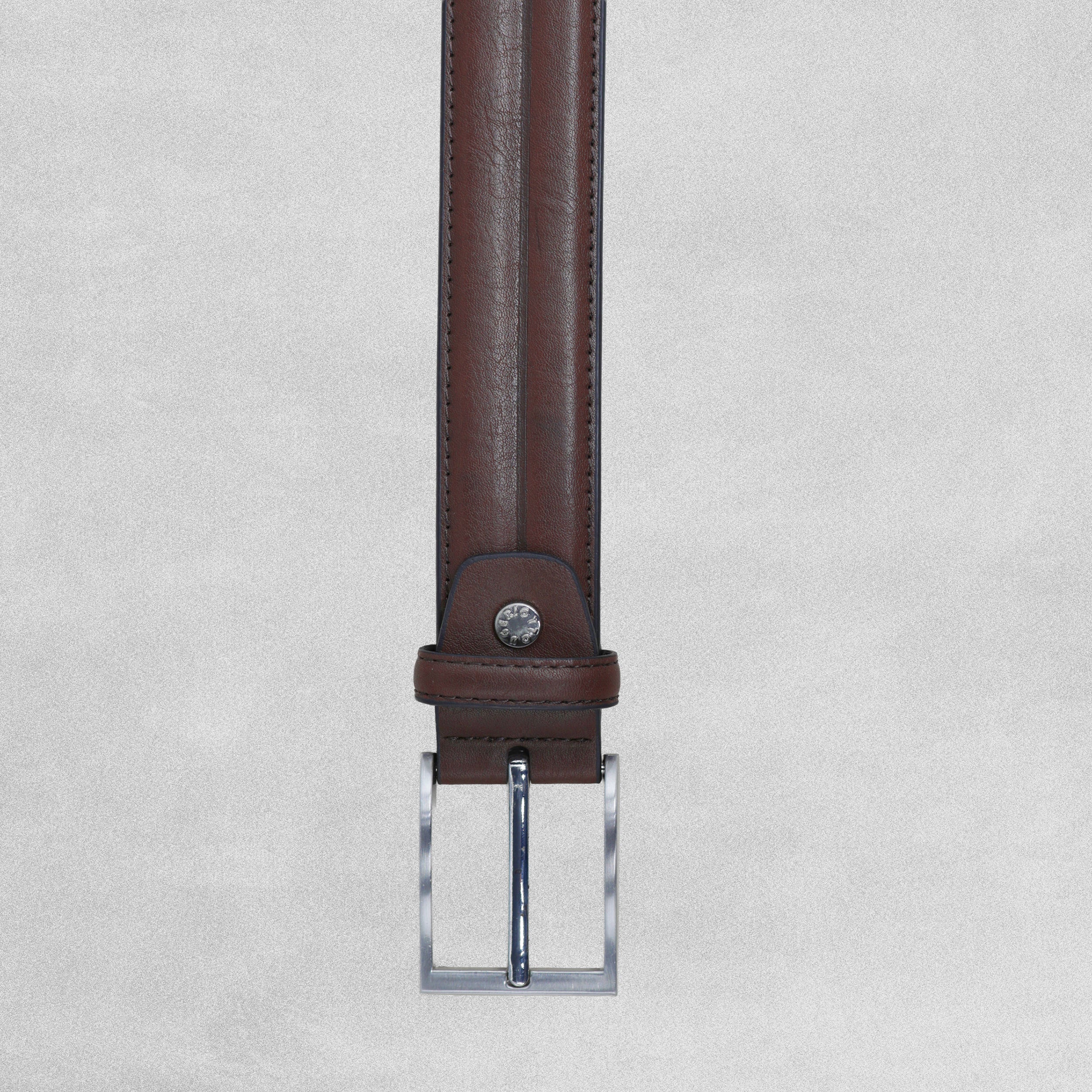Tougerjoy Real Leather Mens Belt - Brown