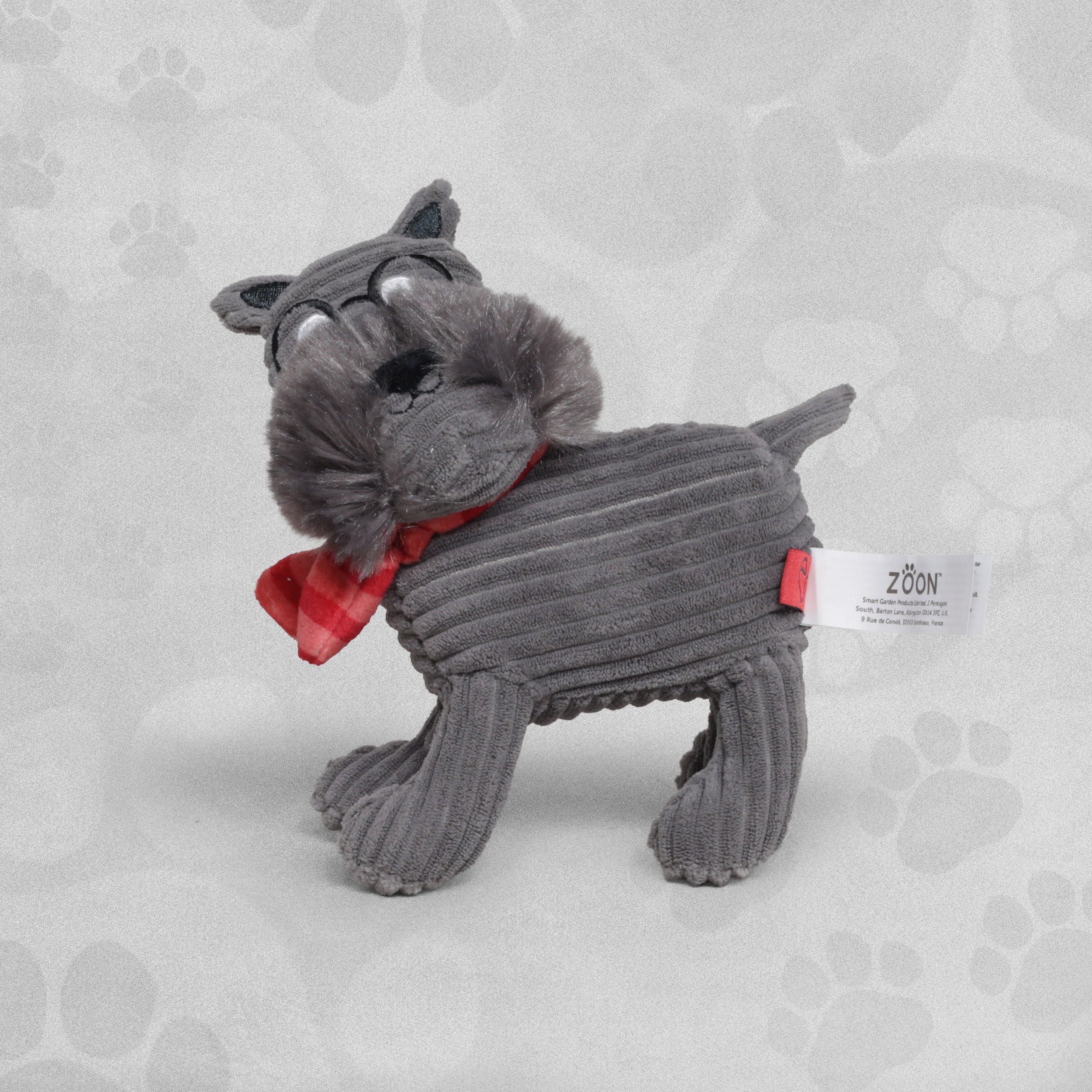 Zoon Squeaky Plush Dog Toy - Various Animals