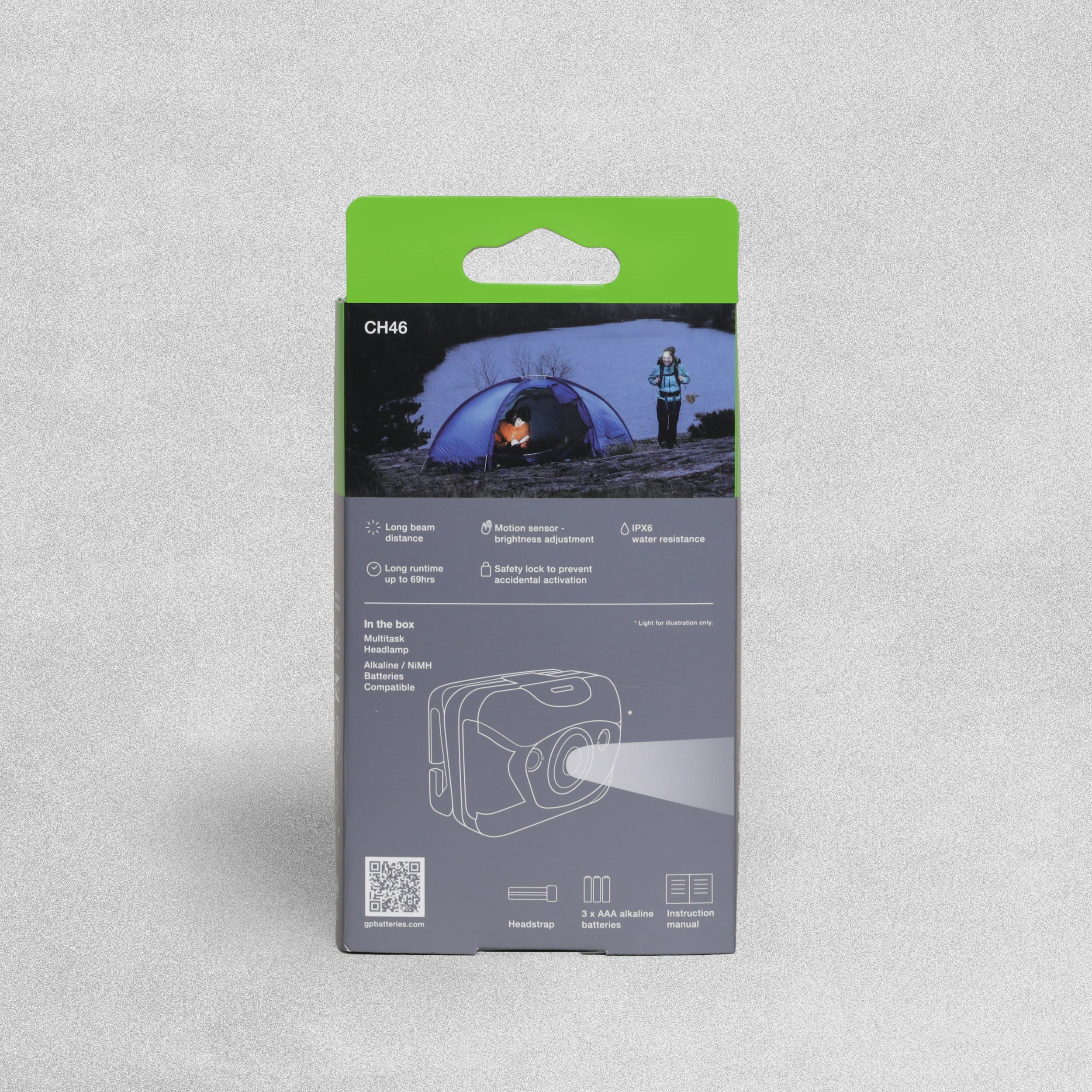 GP Discovery Headlamp - 300 lumens