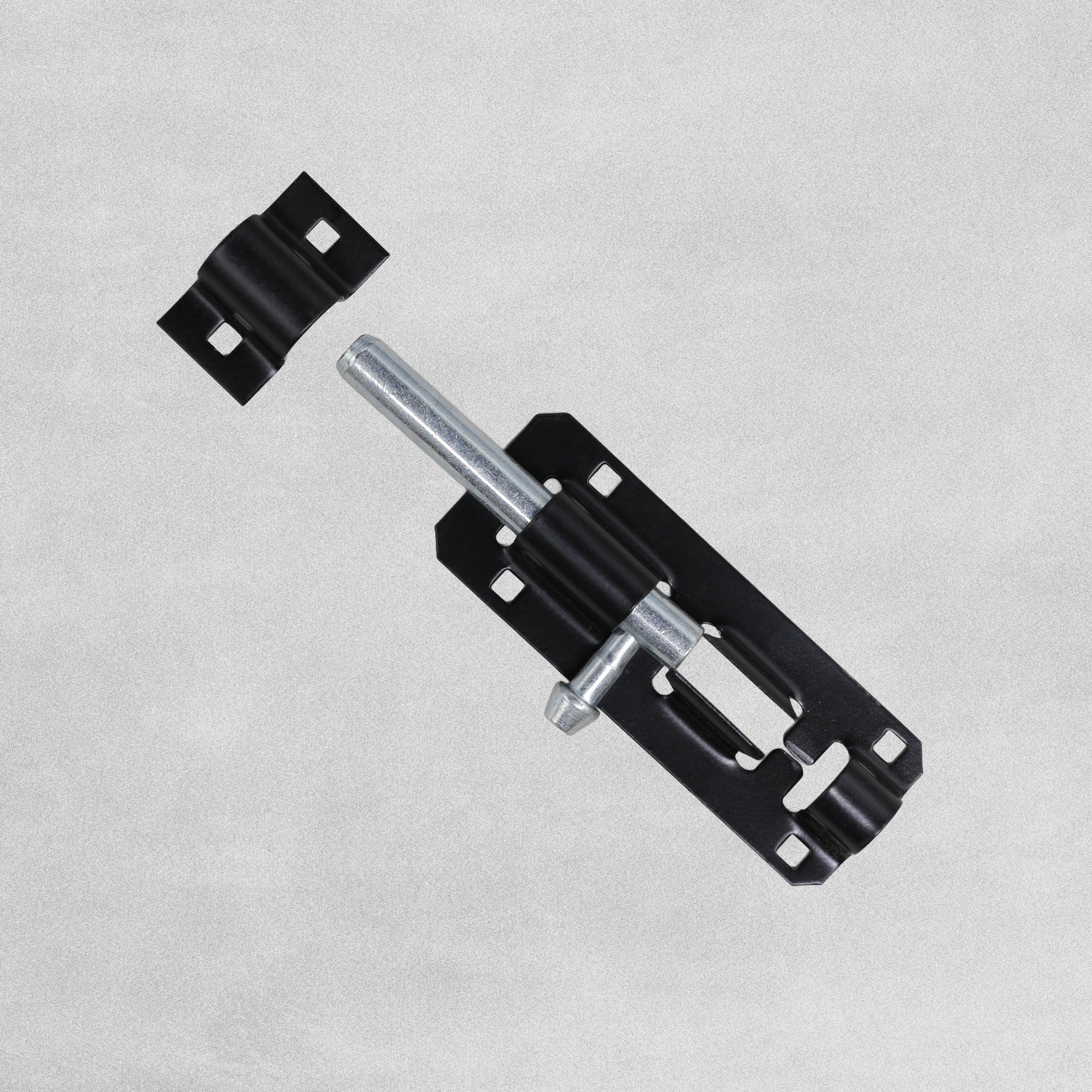 High Dome Tower Bolt 100mm Black Epoxy Finish