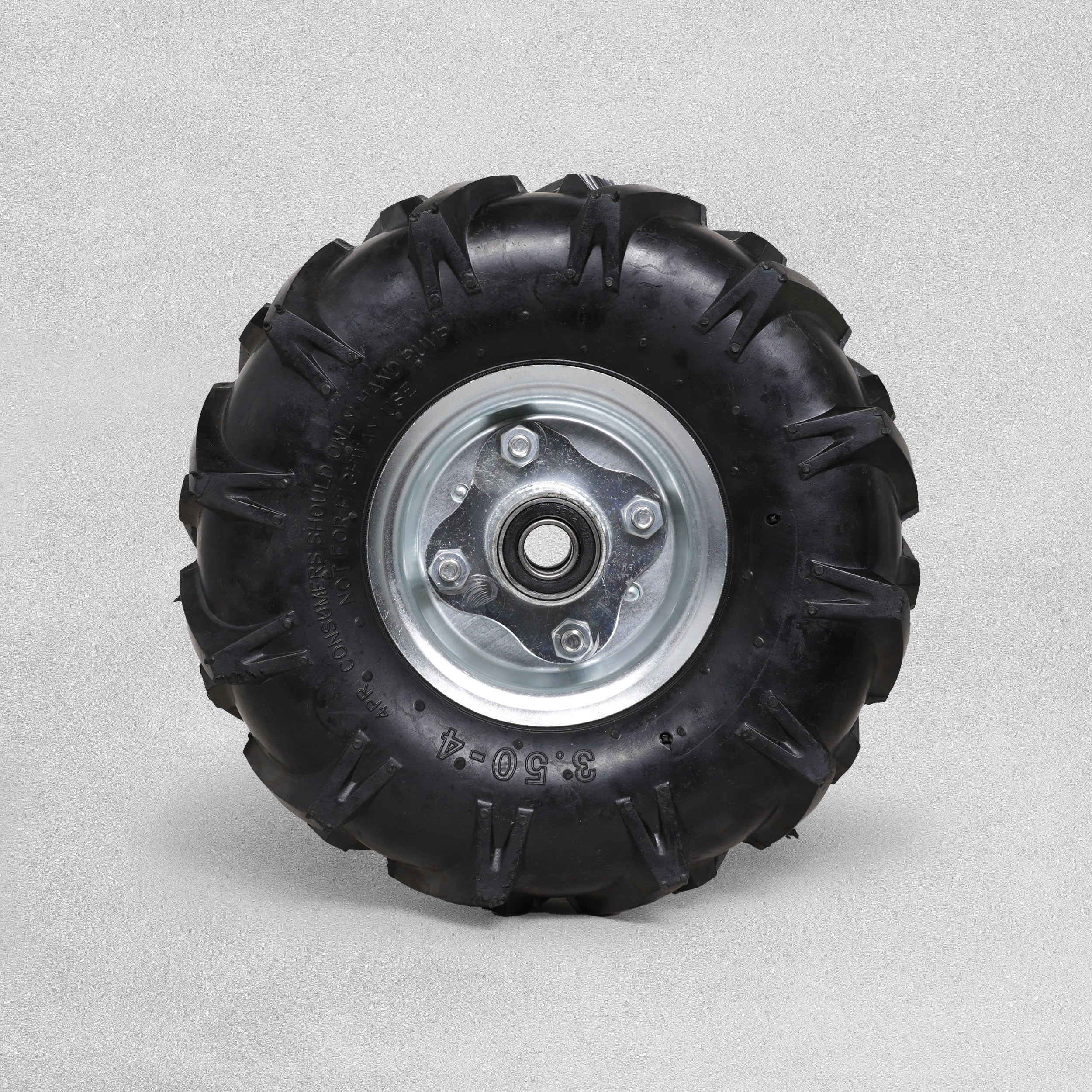 In-Excess Hardware Pneumatic Replacement Sack Truck Trolley Wheel - Tractor Black (270mm)