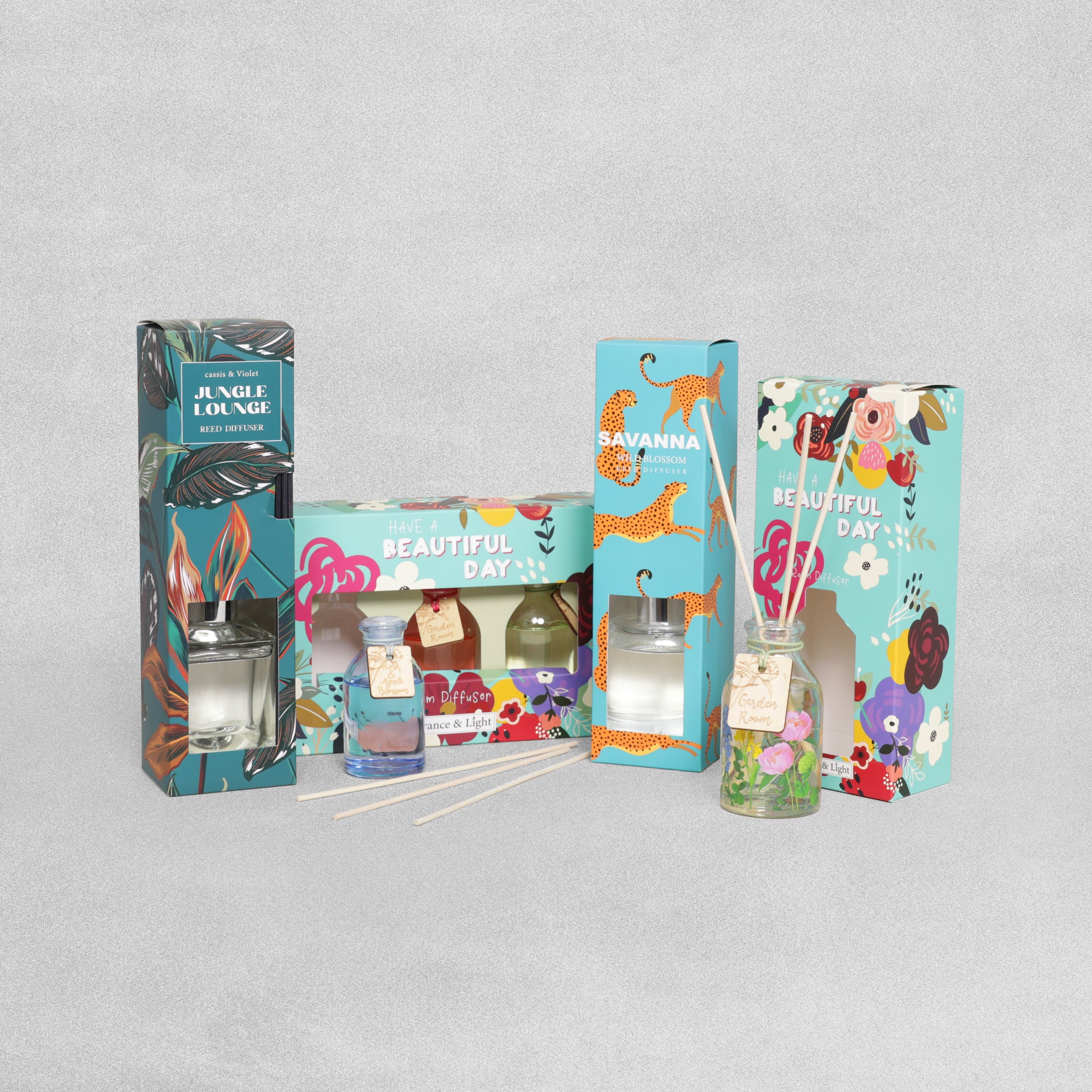 Savanna Reed Diffuser (100ml) - Wild Blossom