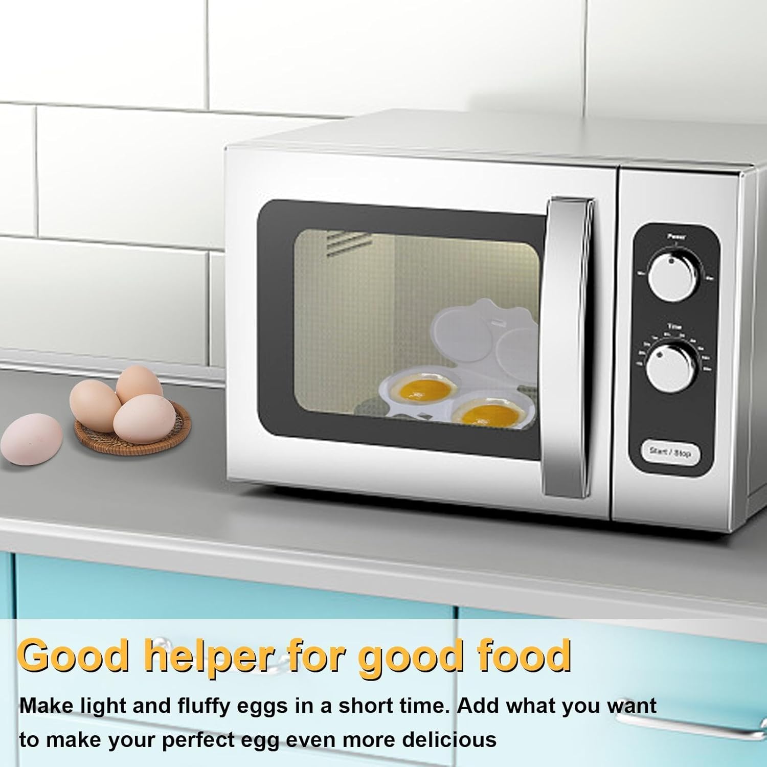 Microwave Egg Poacher Saves Time Eggs Made Easy No Mess Cooking Essentials