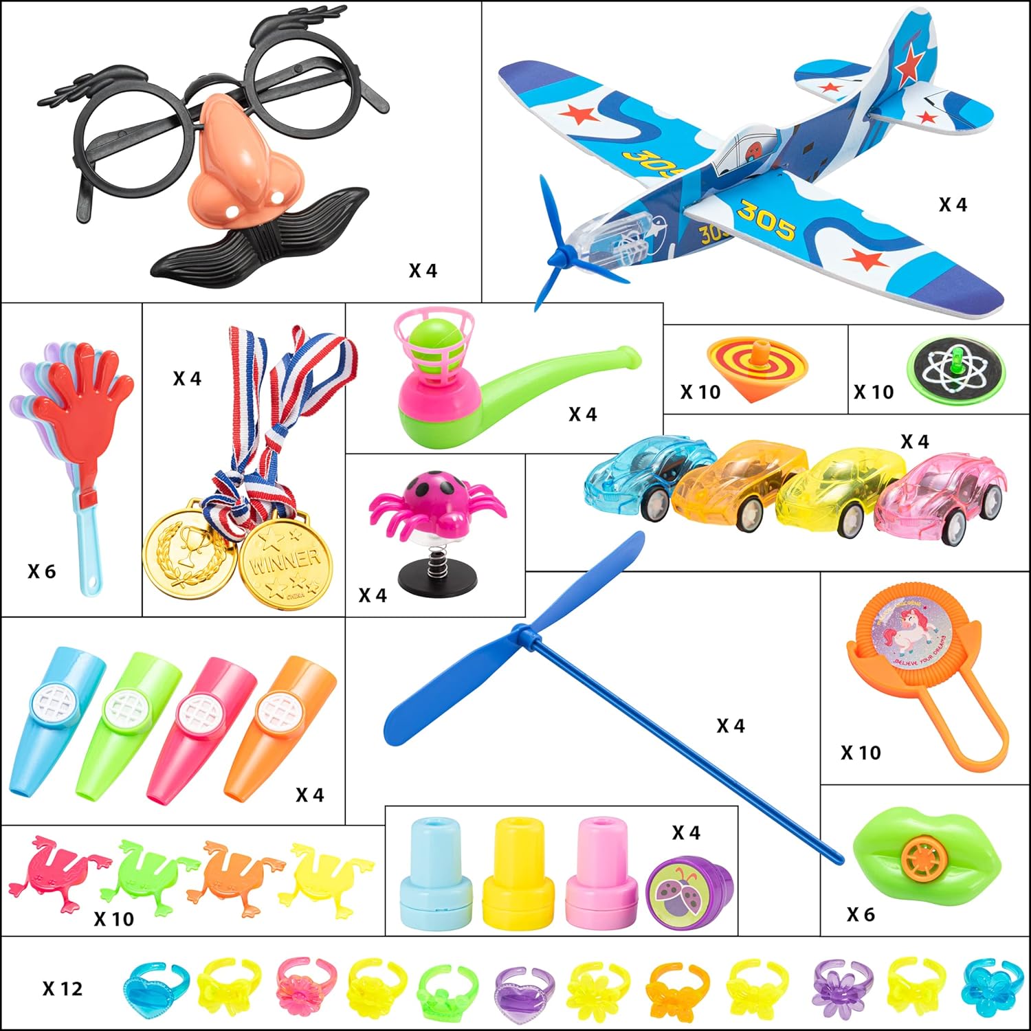 Party Bag Fillers - 100 Pack