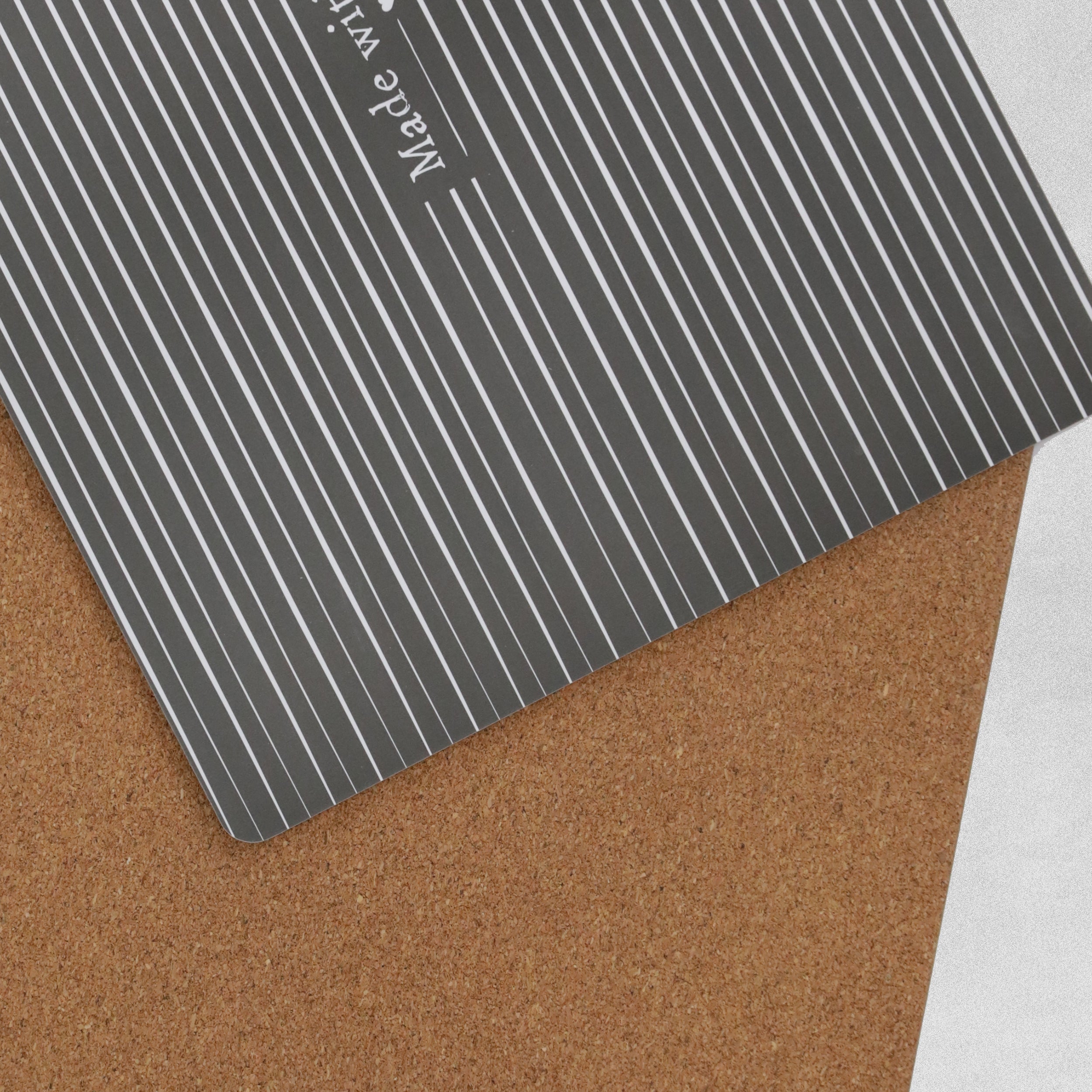 Table placemats 'Made with love' - 4 pack