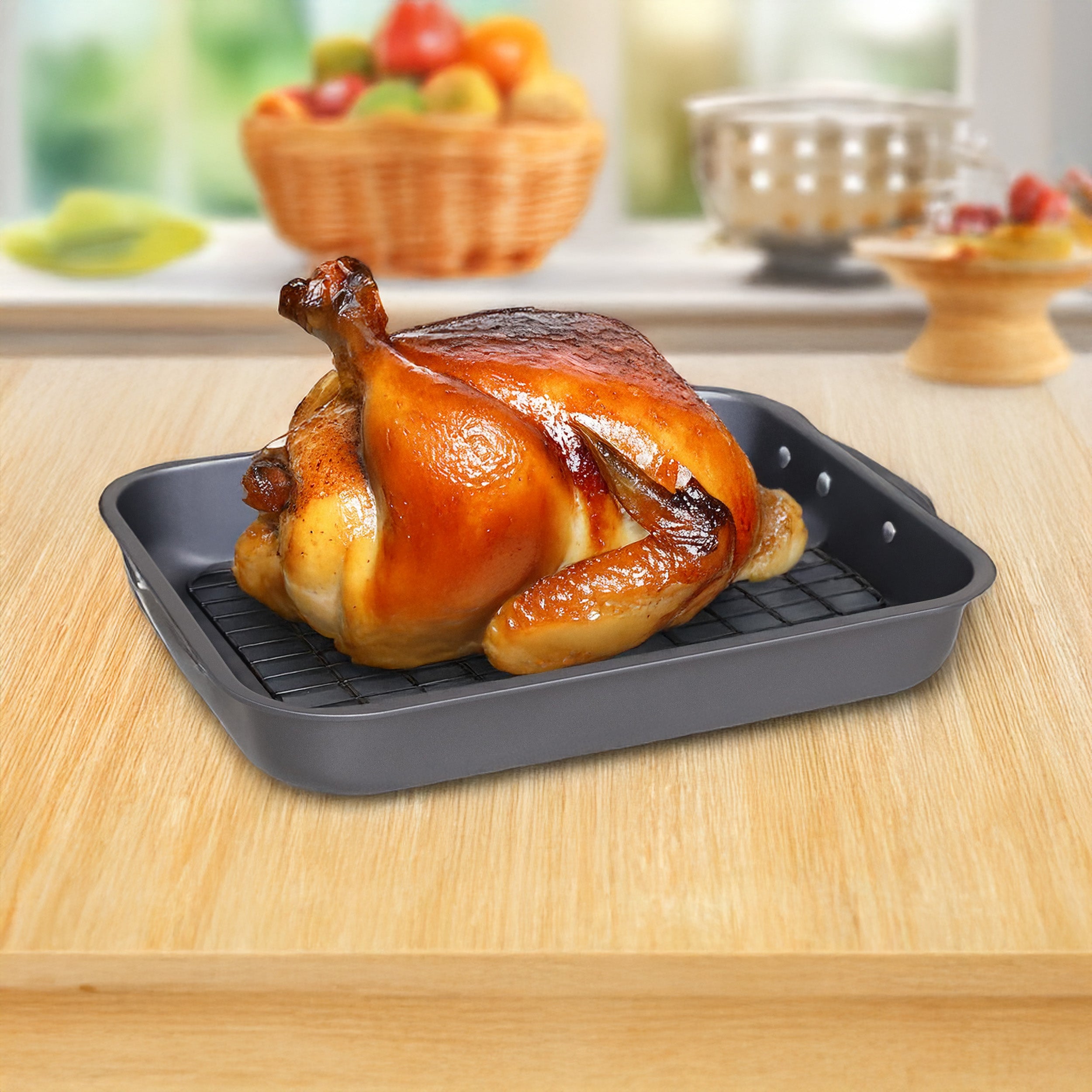 Large Non-Stick Roaster & Rack