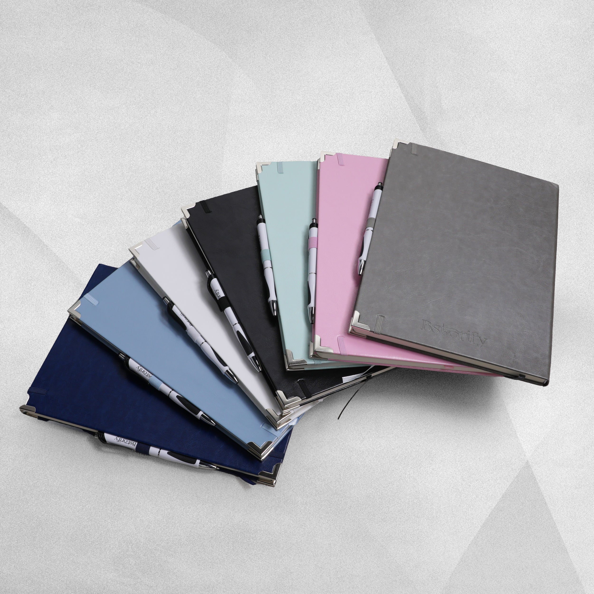 A4 Hard Cover Notebook with Pen Set