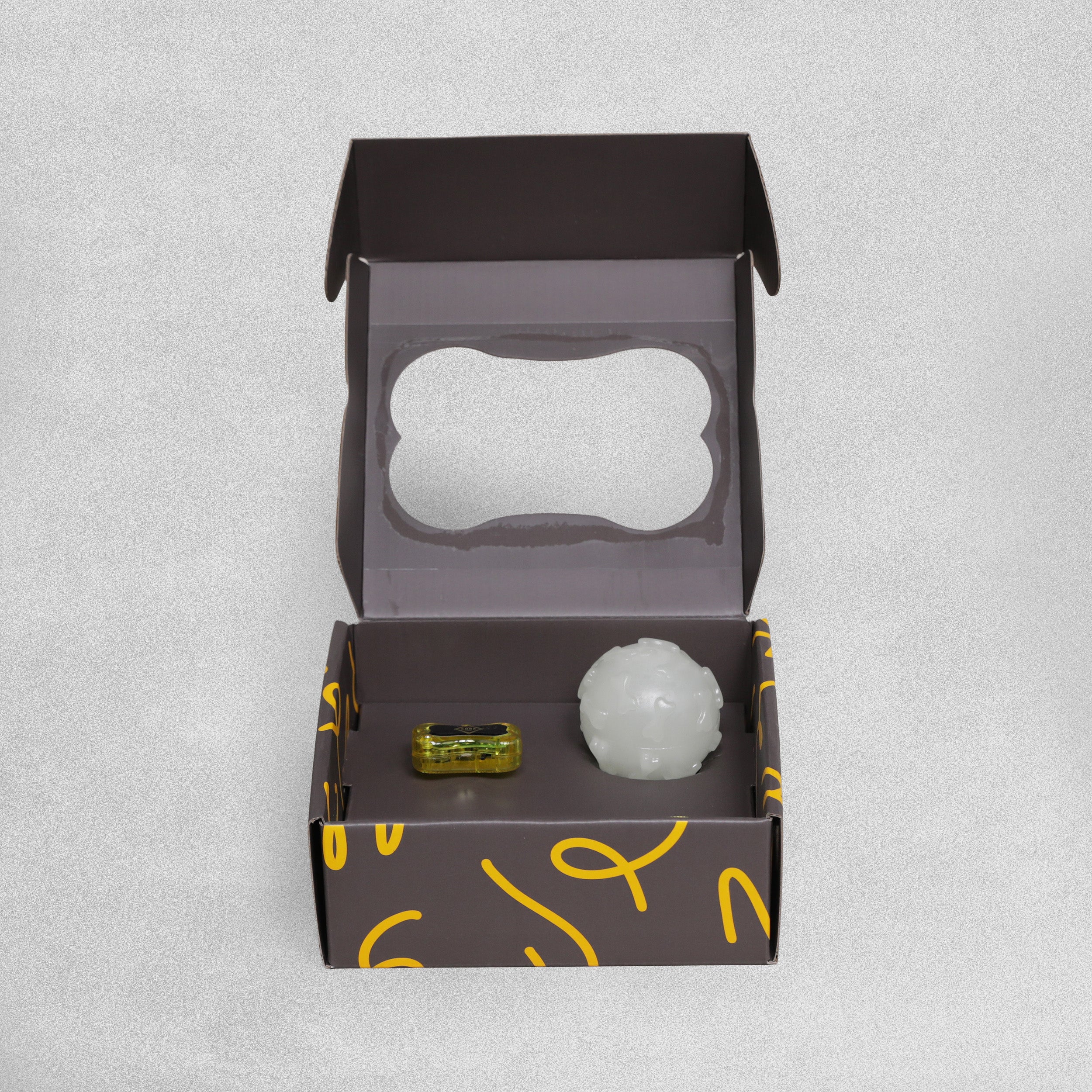 Core Supply Glow in The Dark Dog Walking Kit - Light Up Collar and Tag and Glow in the Dark Ball.