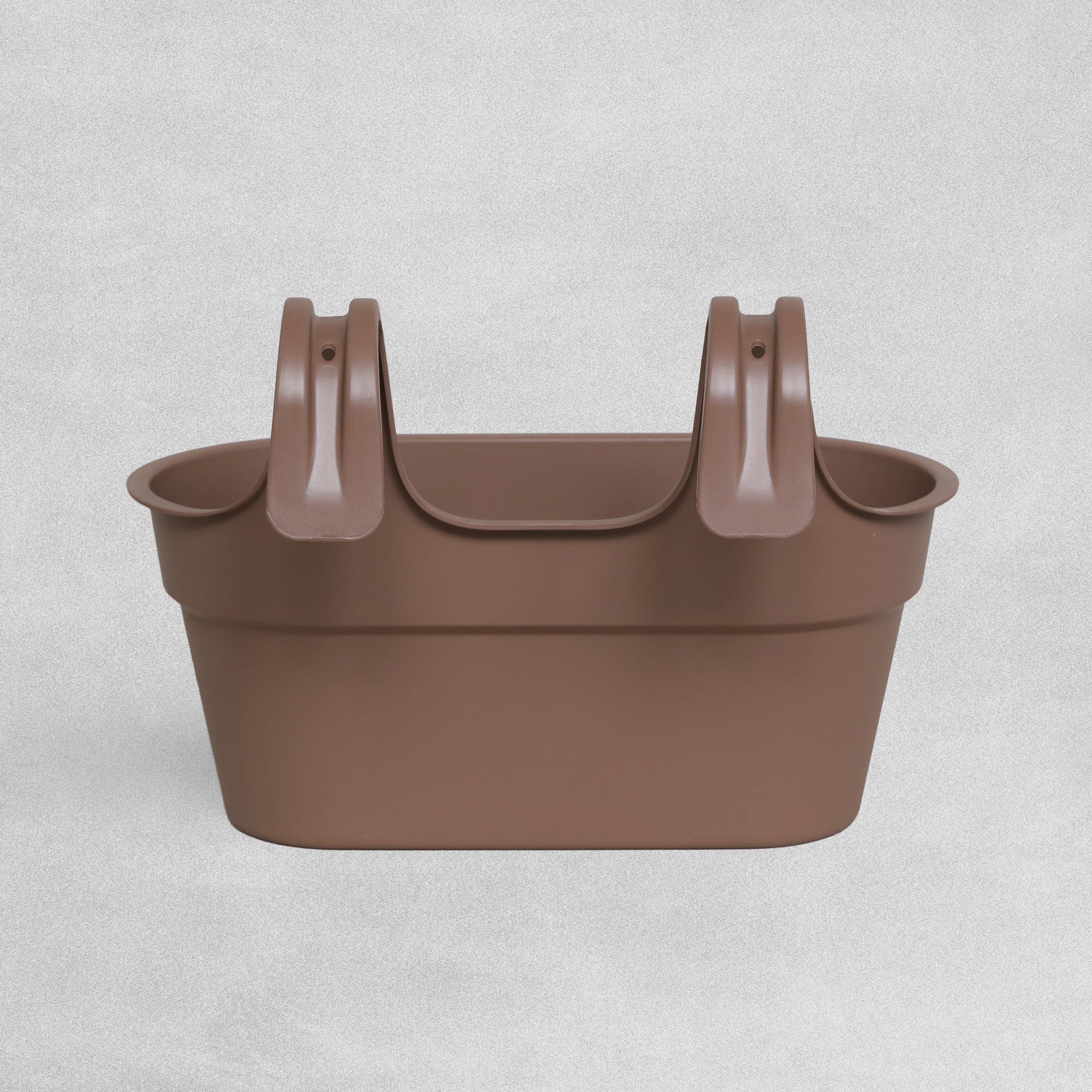 Naterial 35cm Taupe Balcony Hanging Pot