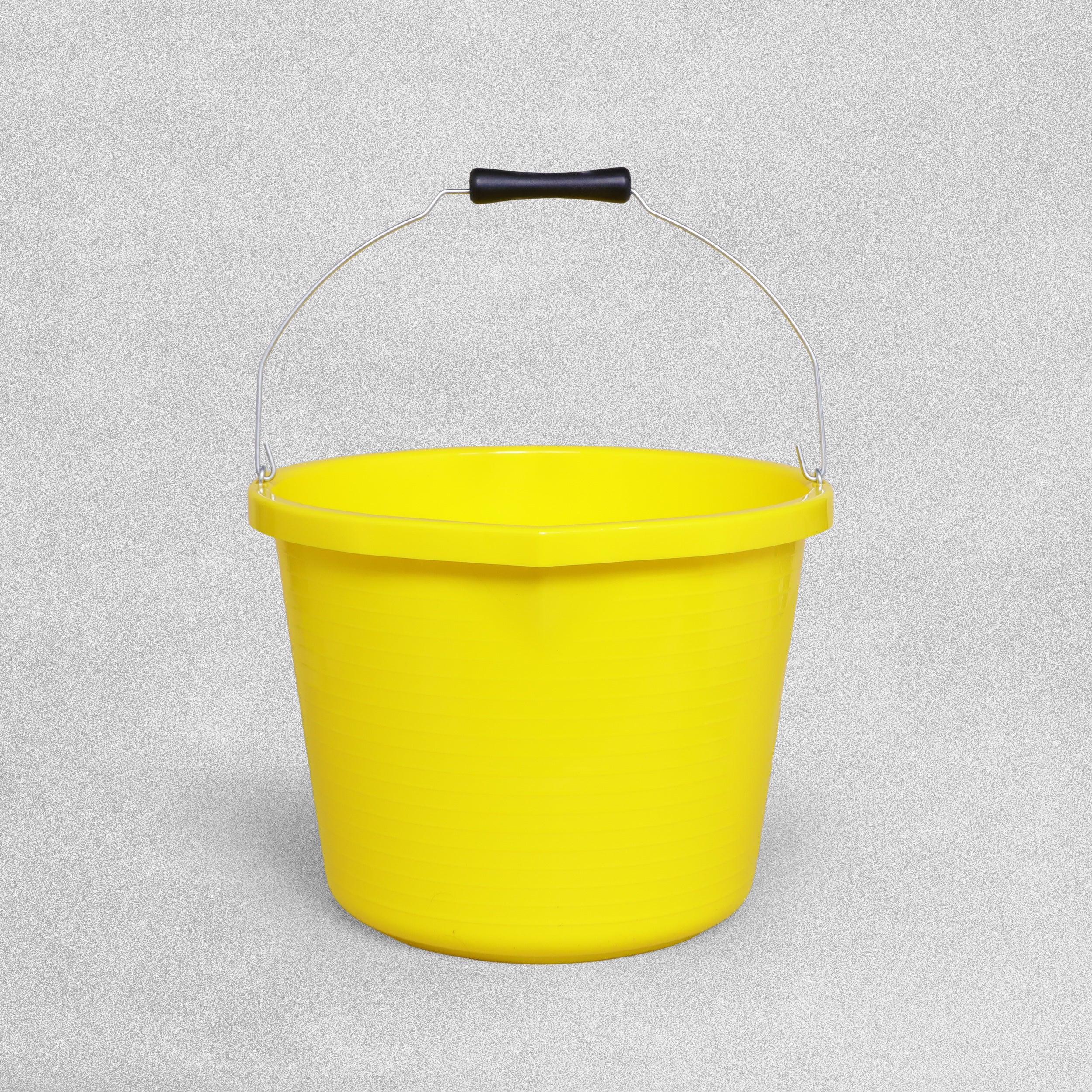 Premium Yellow Builders Bucket 3 Gallon/14 litre