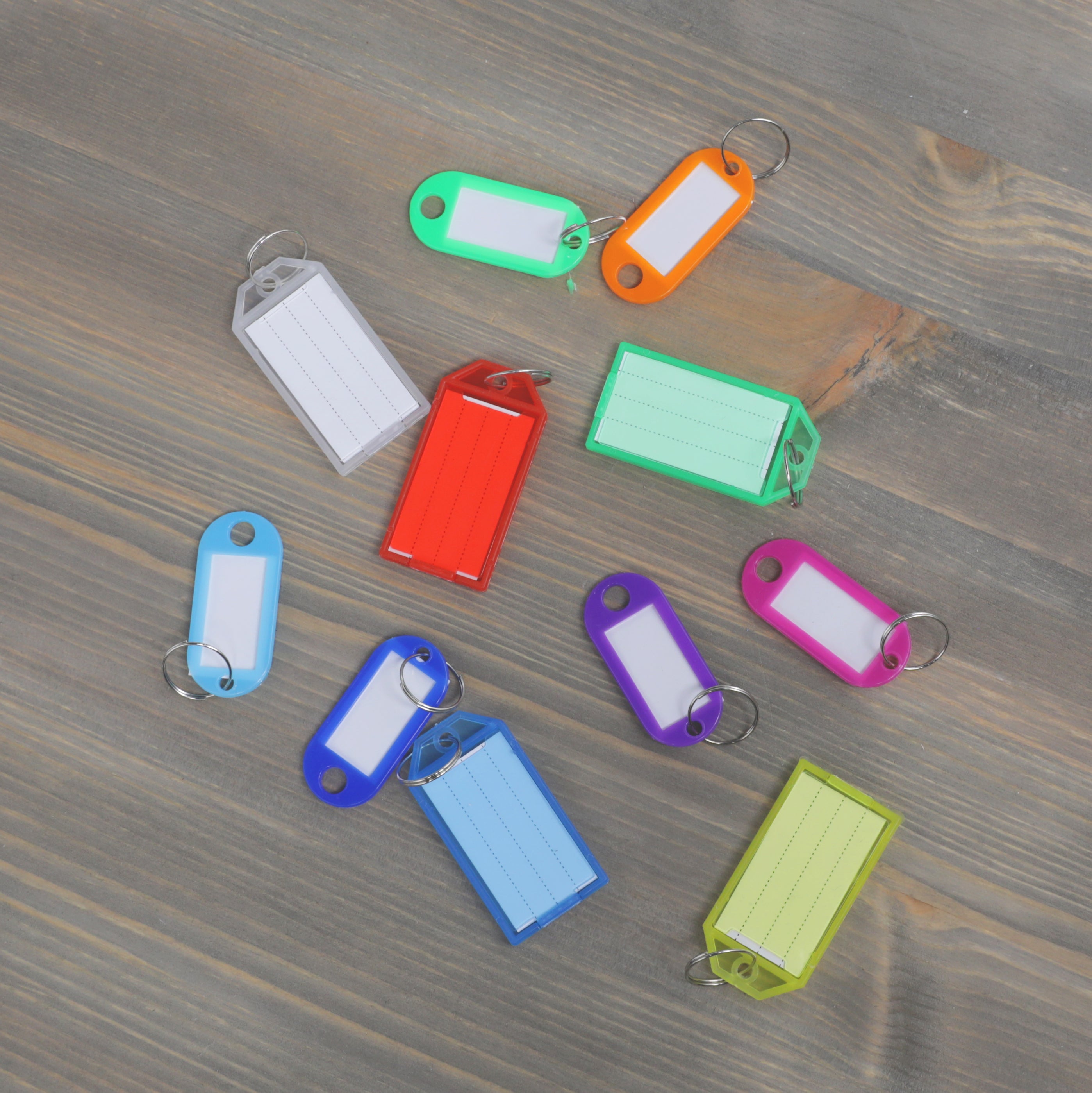 Edgit Assorted Design Key Tags - 40pcs