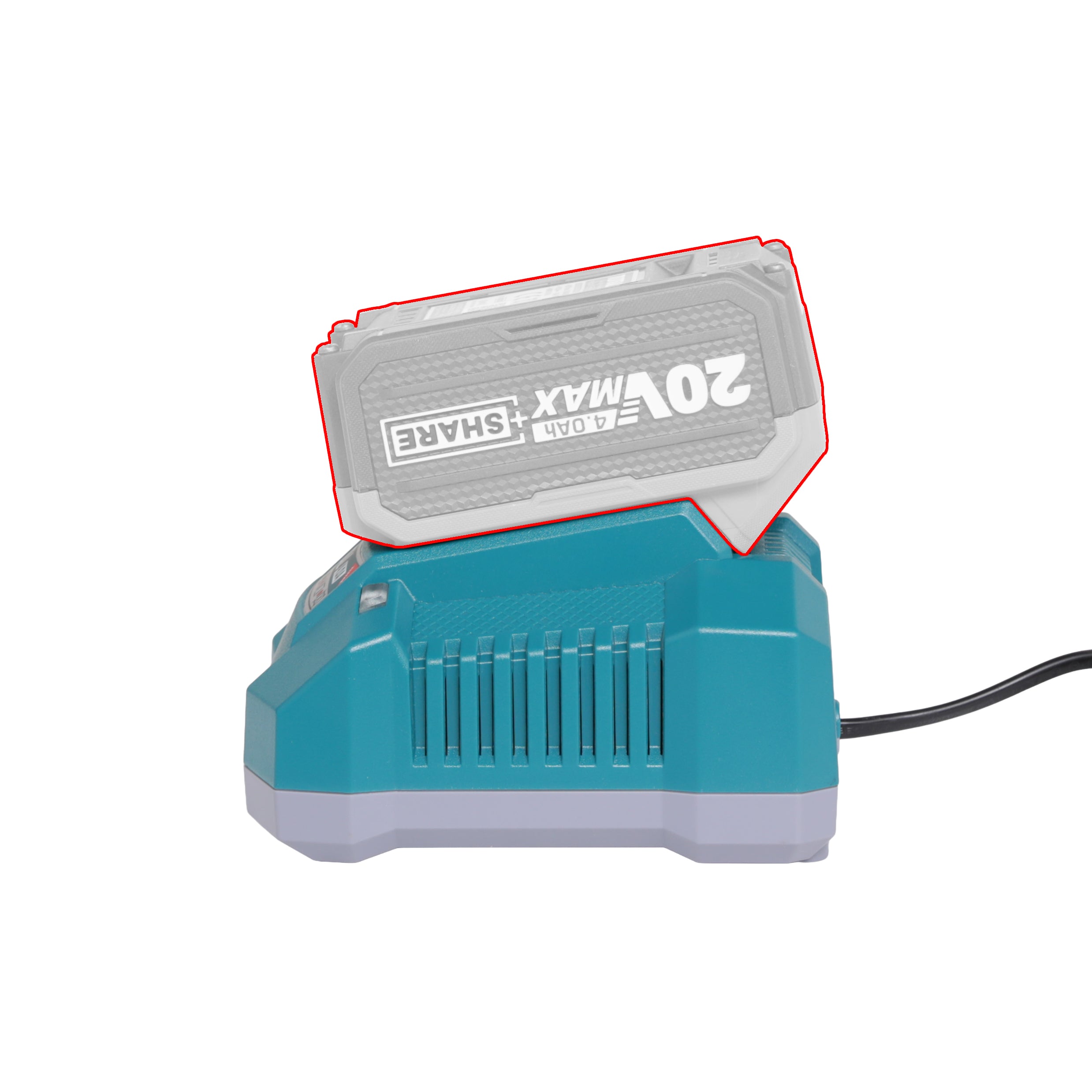 Total Li-Ion 20V Fast Intelligent Charger - TFCLI20411E