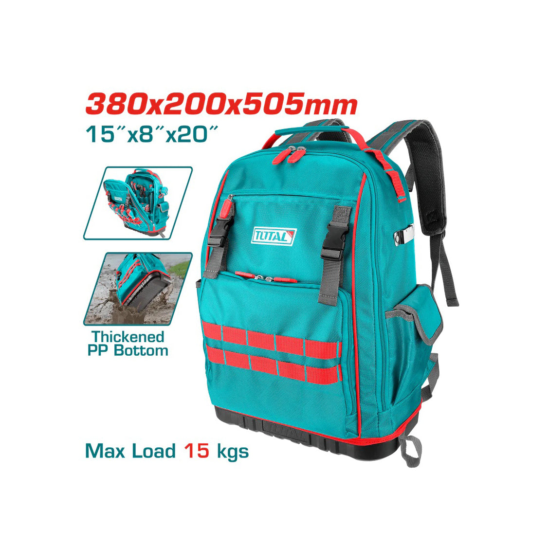 Total Tool Backpack - THBP04025