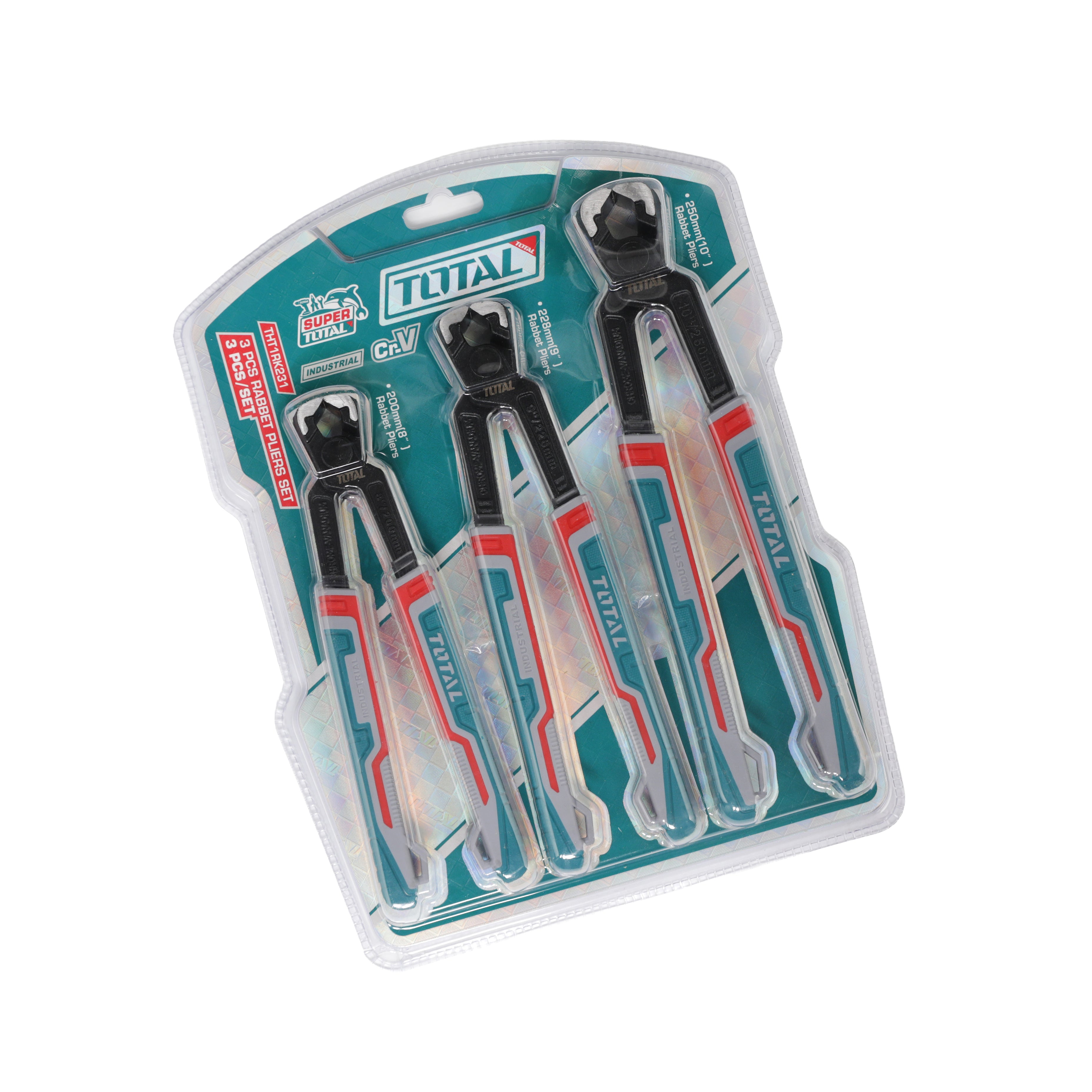 Total Industrial Rabbet Pliers Set - THT1RK231