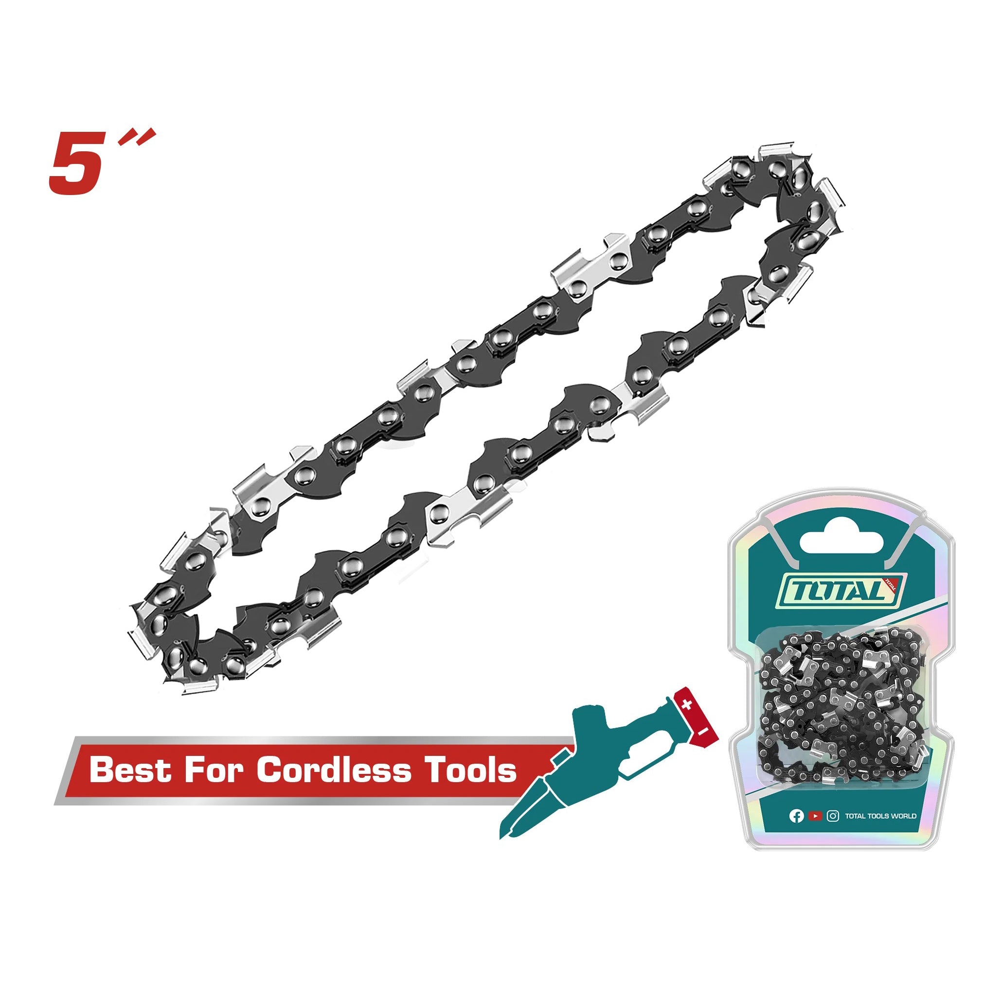 Total Tools Chainsaw Chain - 5" - TGTSC50518