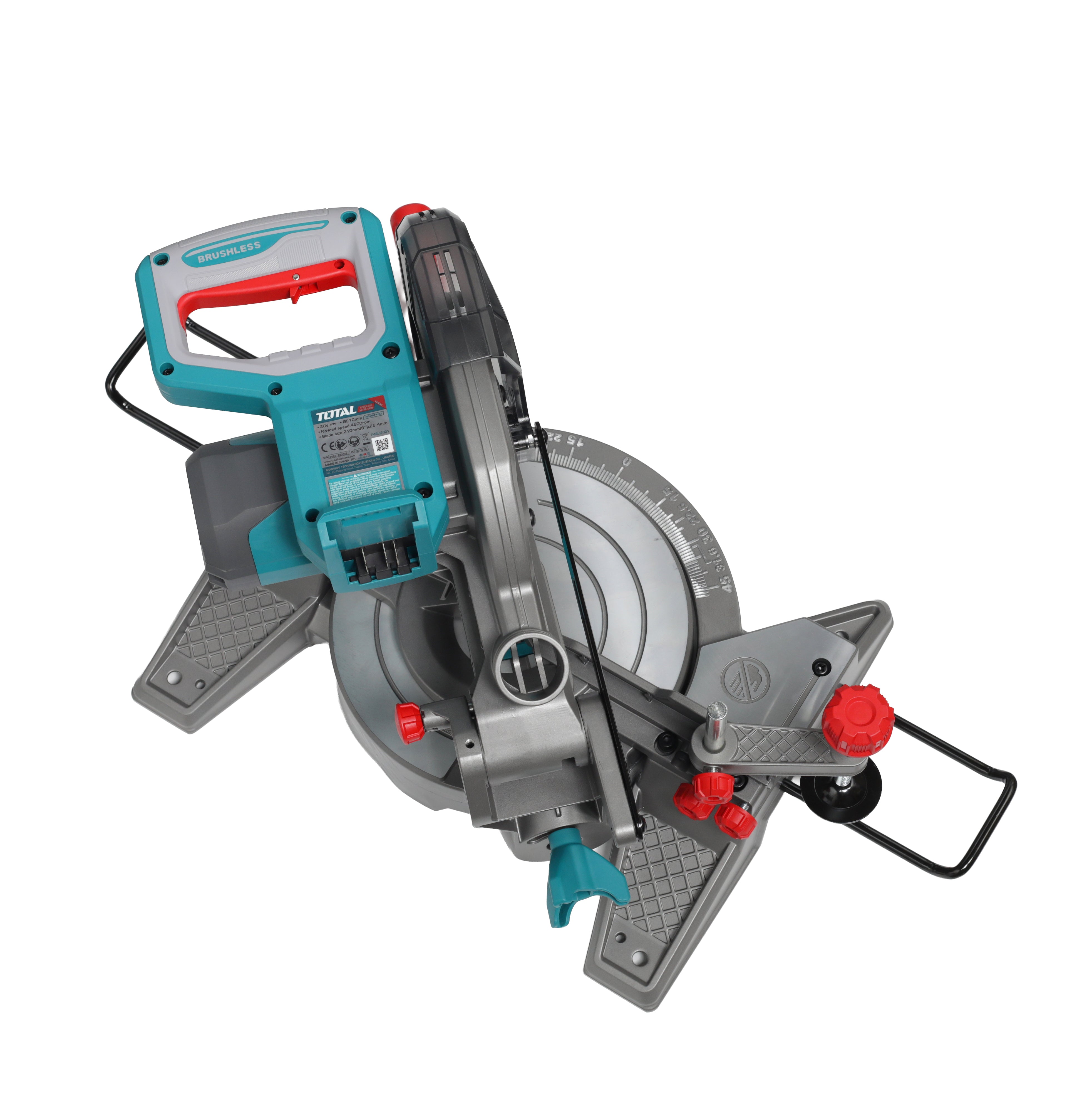 Total Tools Li-Ion 20V Cordless Mitre Saw - 210mm - (battery not included) - TMSLI2021