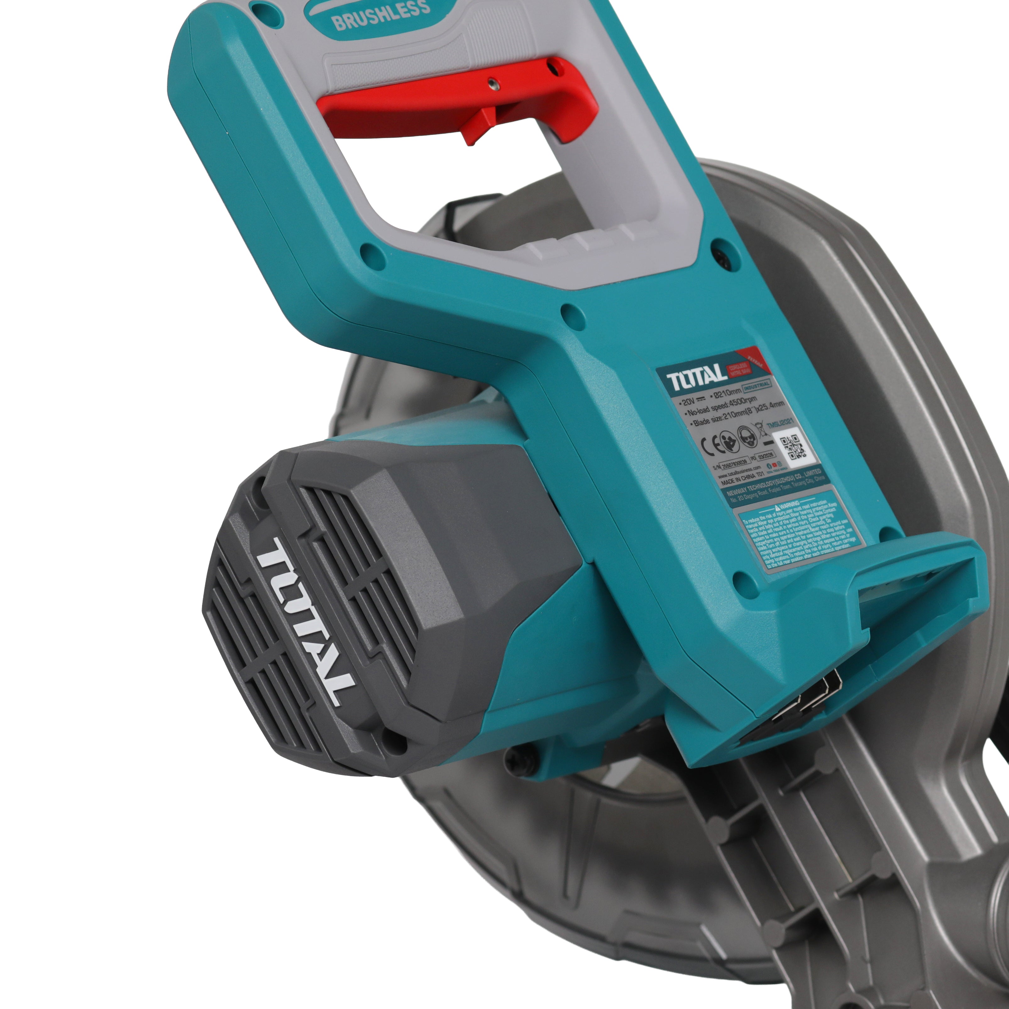 Total Tools Li-Ion 20V Cordless Mitre Saw - 210mm - (battery not included) - TMSLI2021