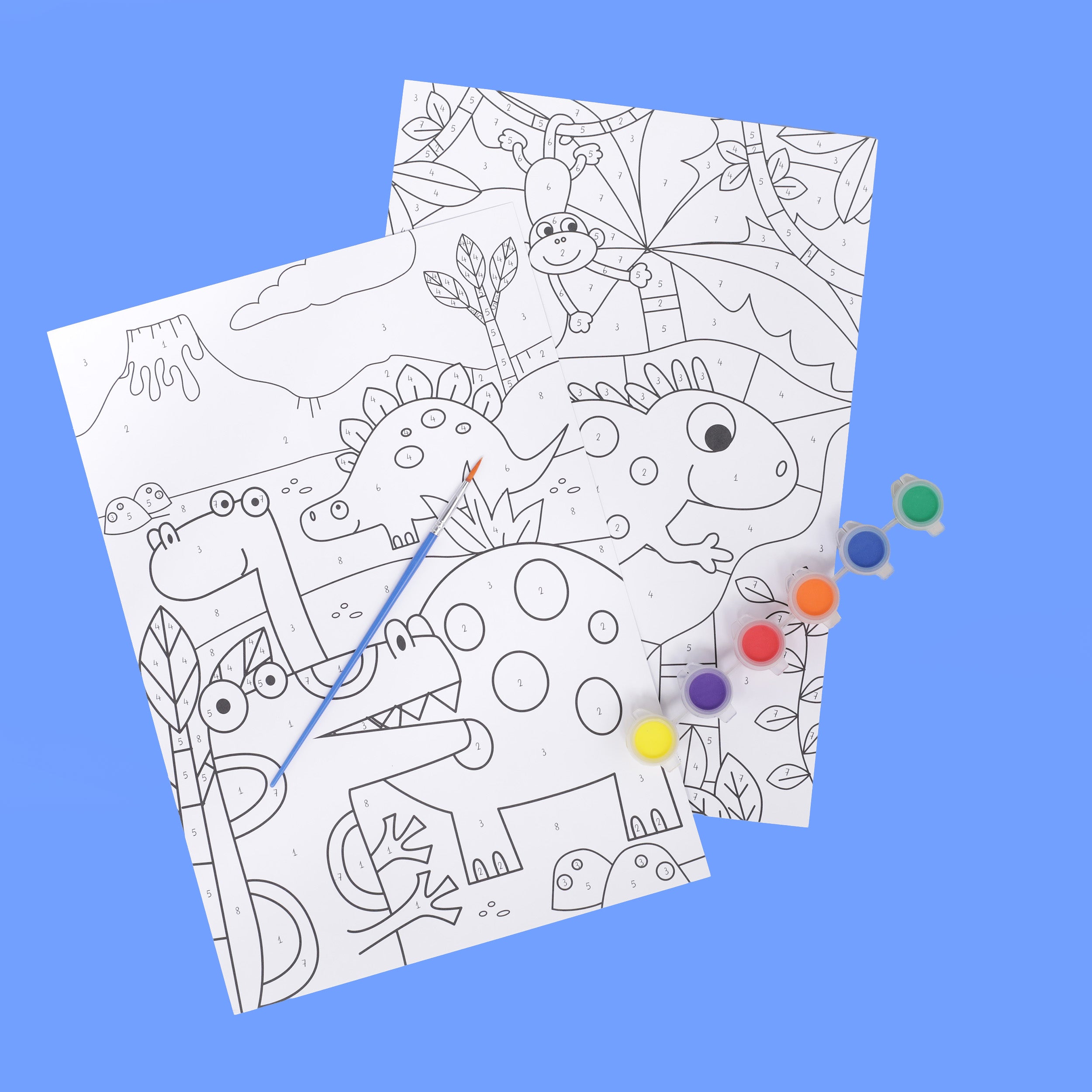 Kids Create Paint By Numbers