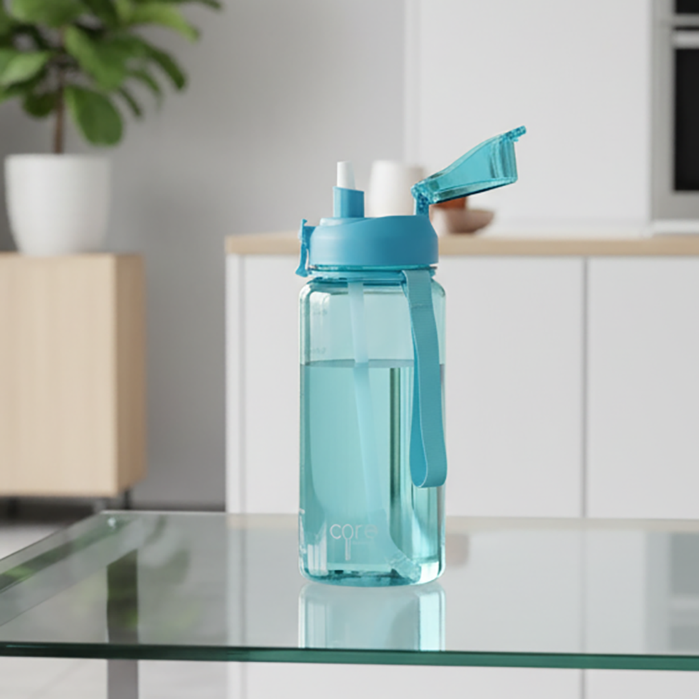 Core Kitchen Blue Reusable Sports Jug Water Bottle 1.6L