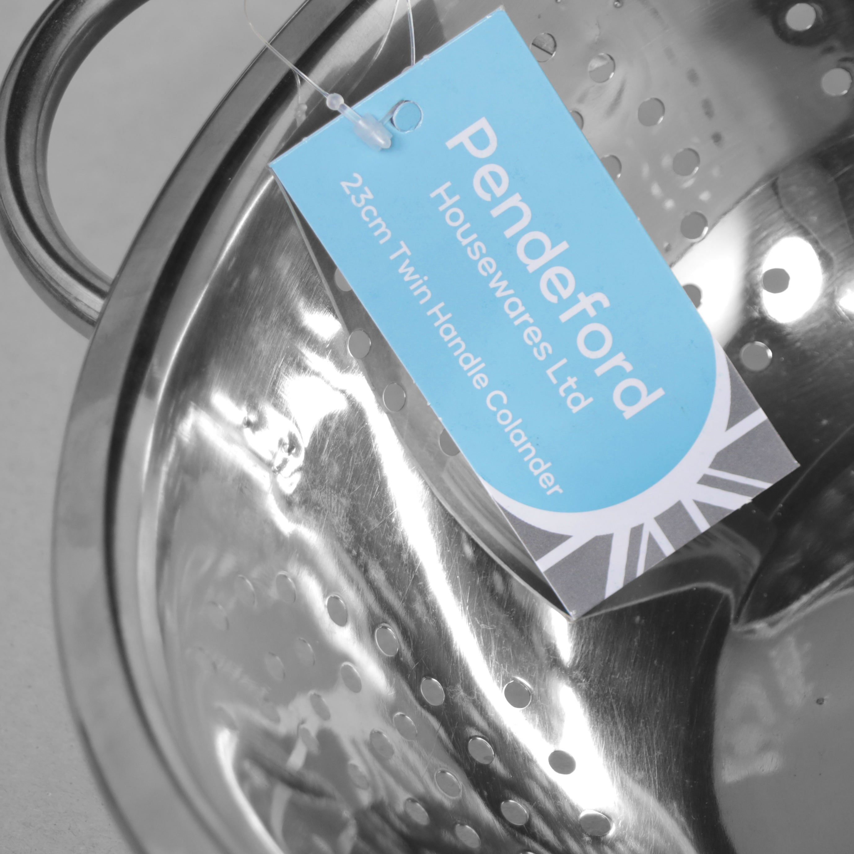 Pendeford - 23cm Twin Handle Stainless Steel Colander