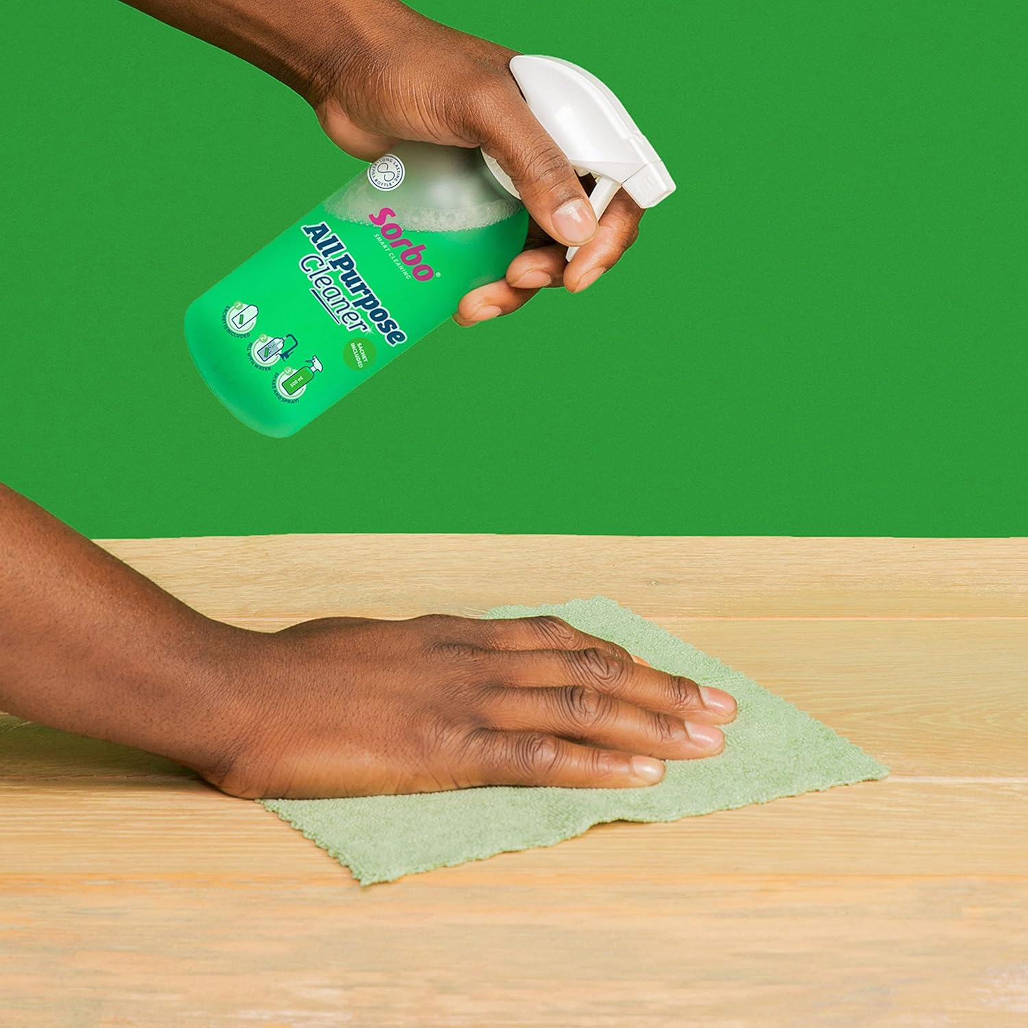 Sorbo Multi Wipes - Wash And Reuse - 16 Pack