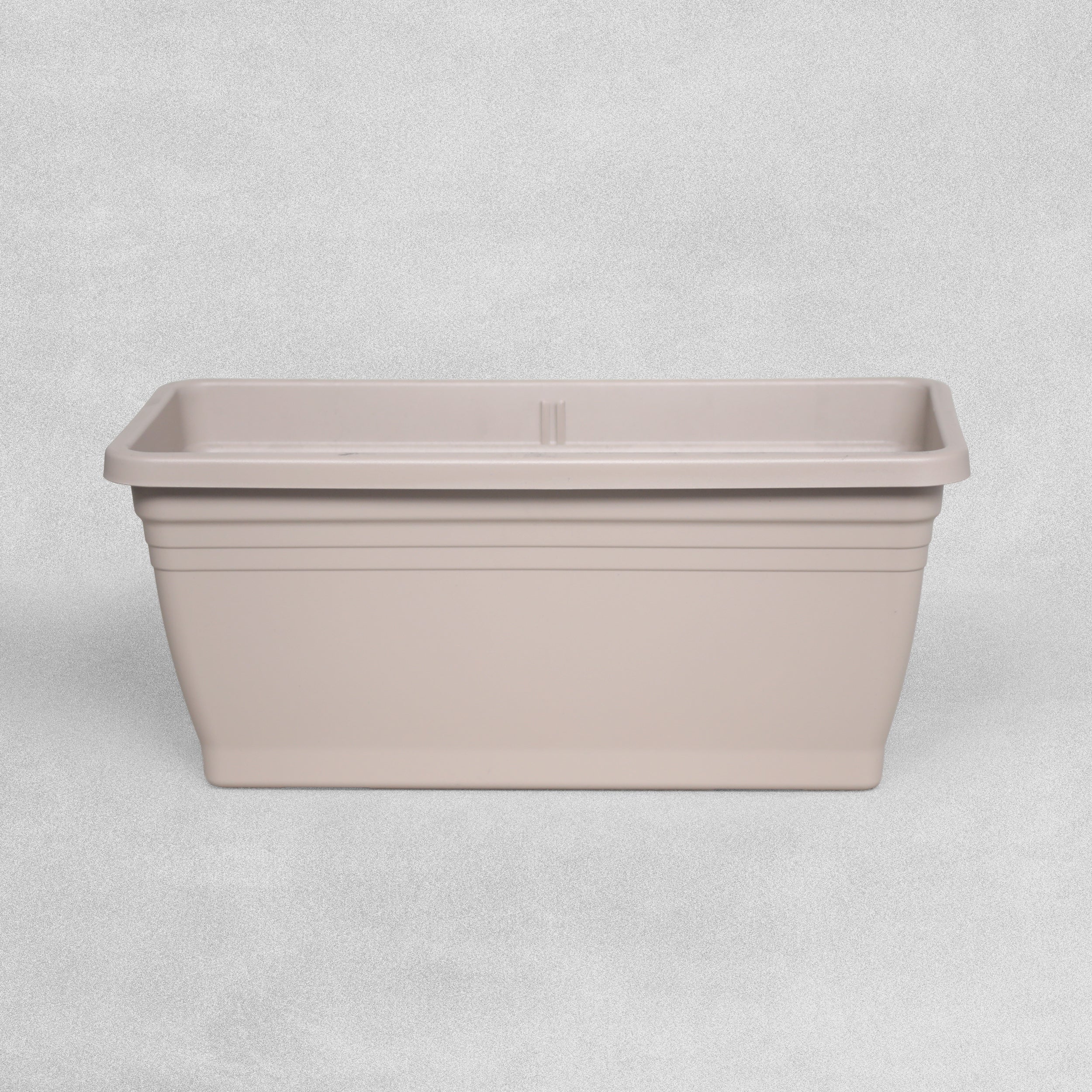 Florus Mediterranean  Campana Balcony Trough 40cm - Taupe