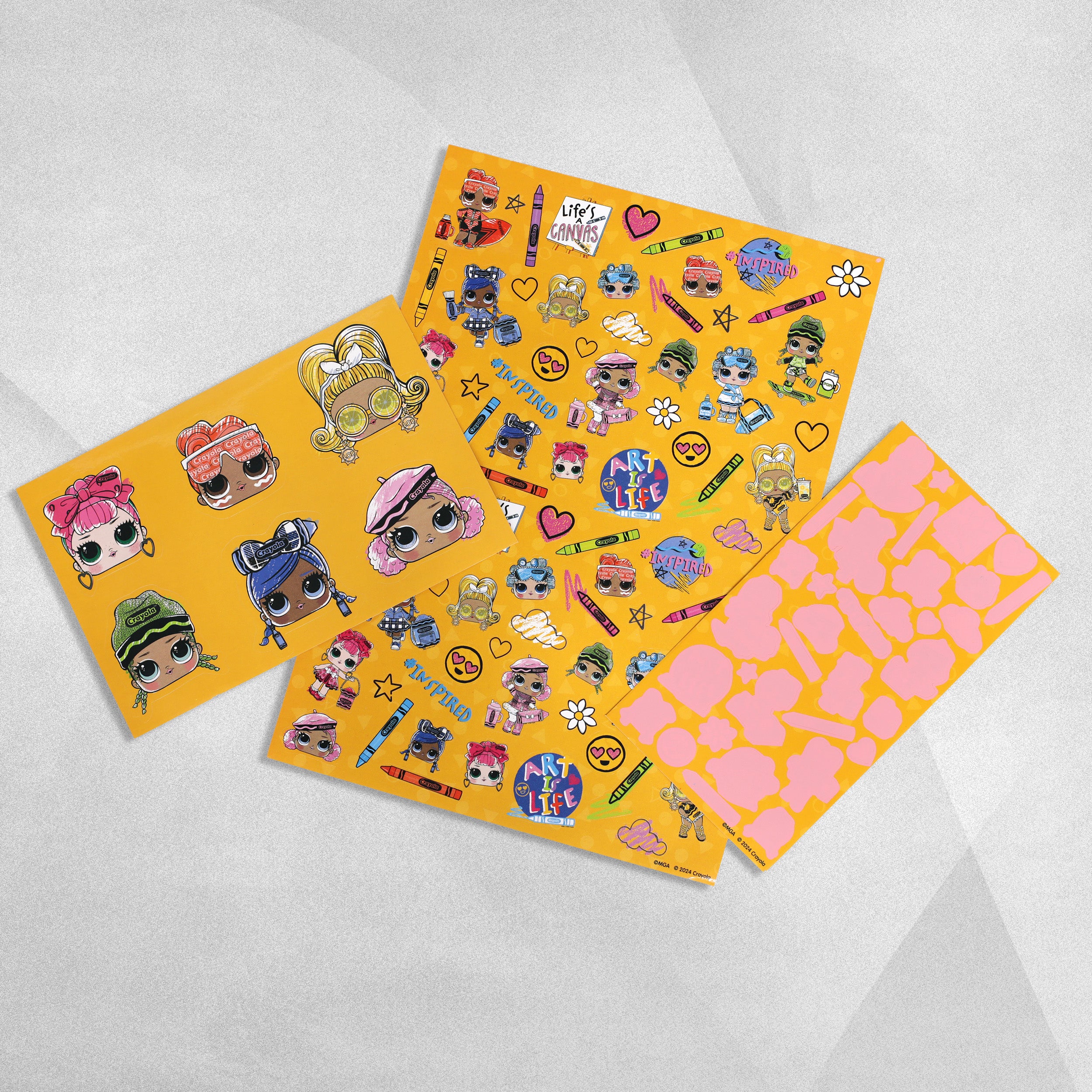 Crayola Mega Sticker Set.