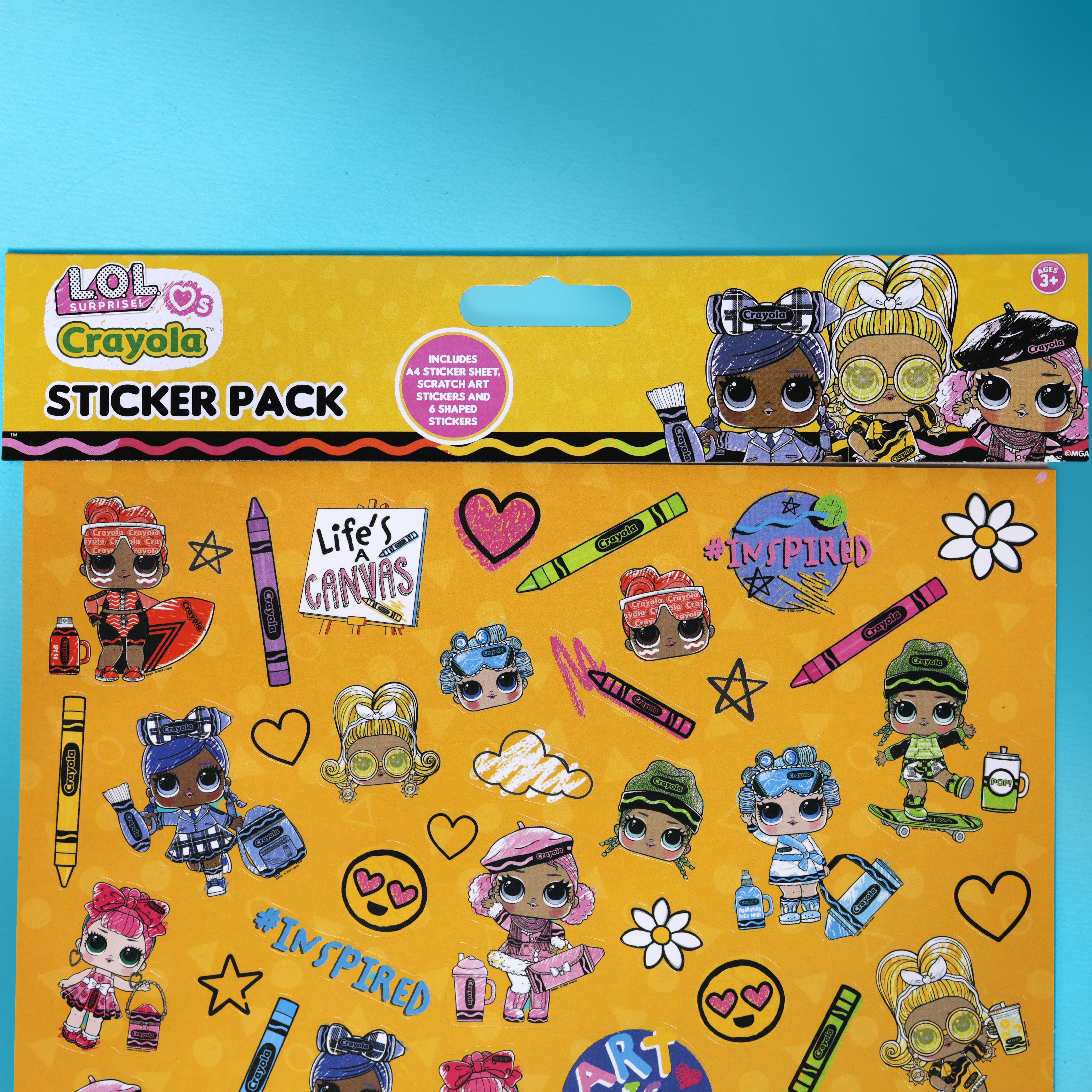 Crayola L.O.L. Surprise! Mega Sticker Set